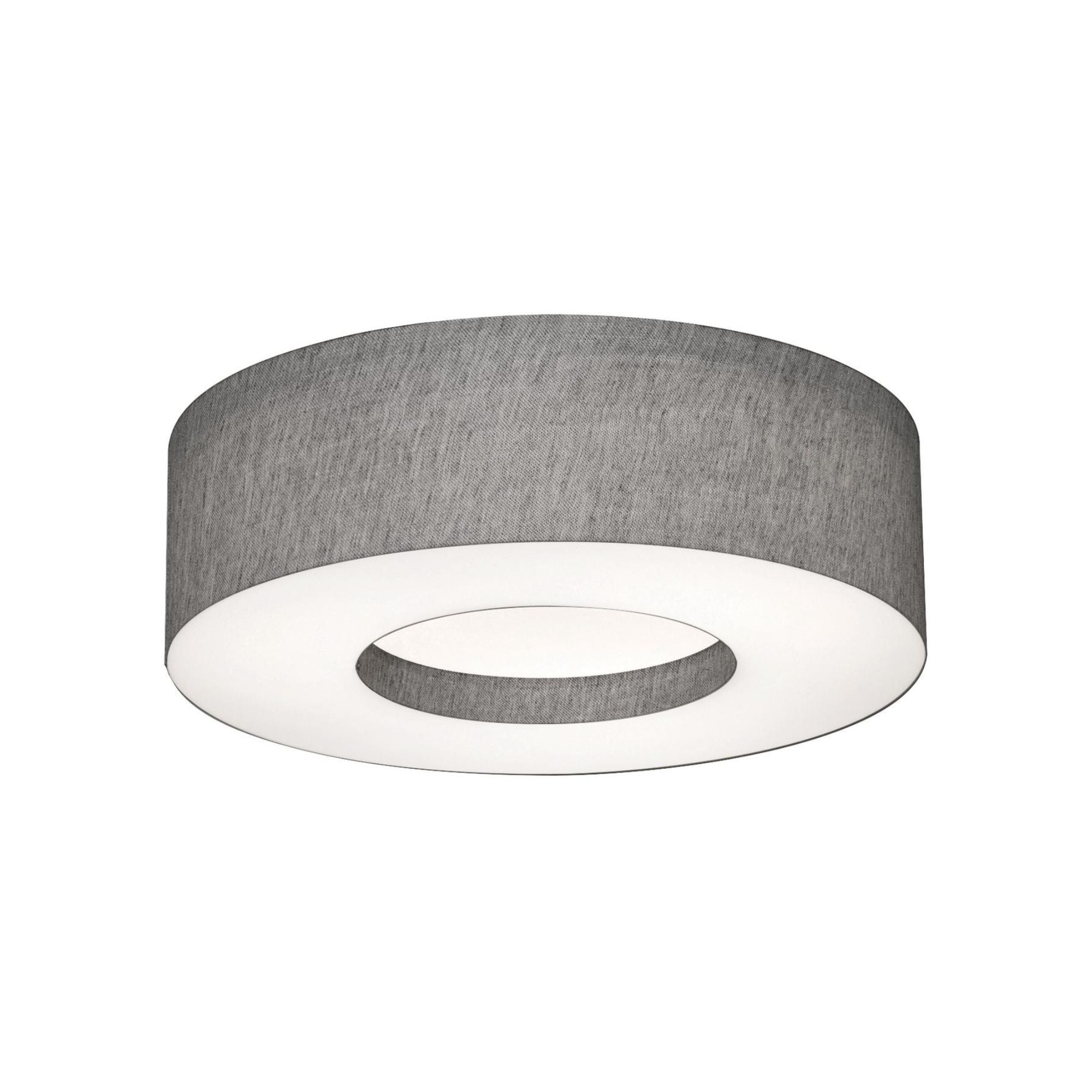 Montclair 19" LED Flush Mount, Grey Finish