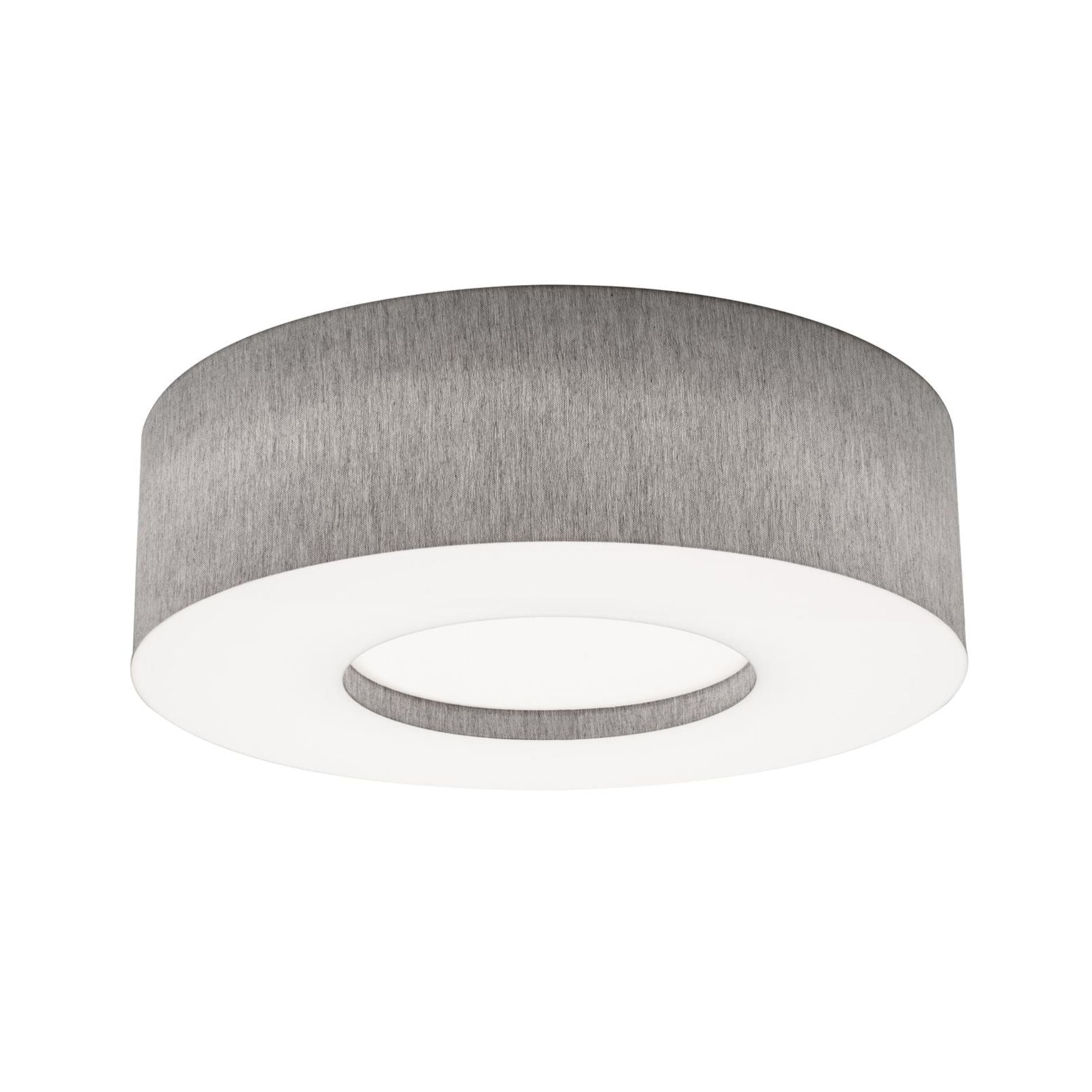 Montclair 24" LED Flush Mount, Grey Finish