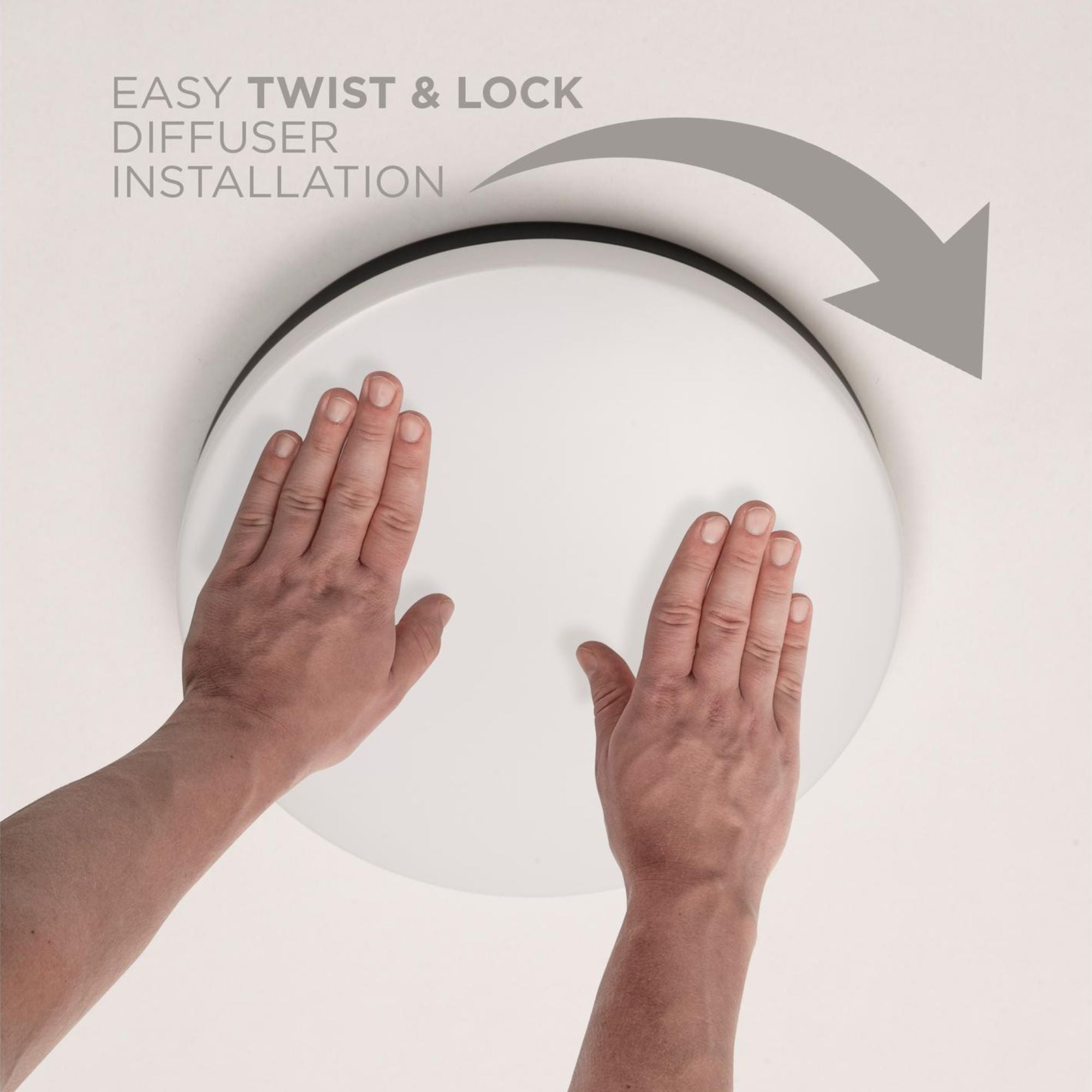 Oscar 11" LED Flush Mount, Black Finish