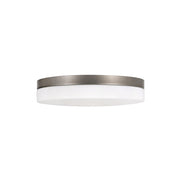 Oscar 11" LED Flush Mount, Satin Nickel Finish