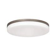 Oscar 19" LED Flush Mount, Black Finish