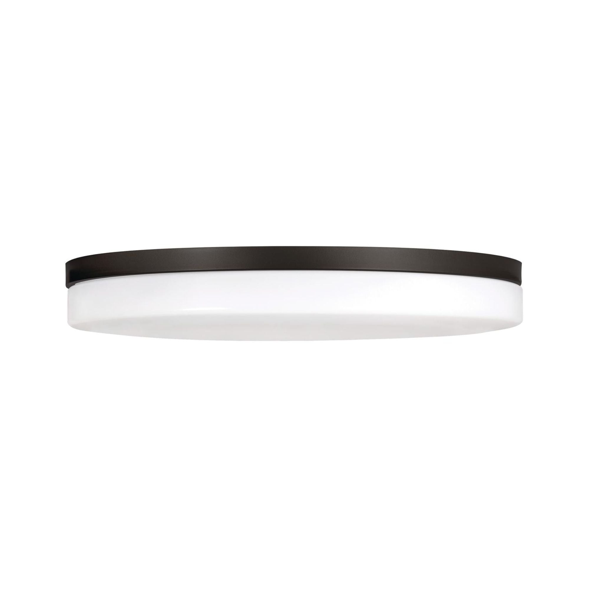 Oscar 19" LED Flush Mount, Satin Nickel Finish