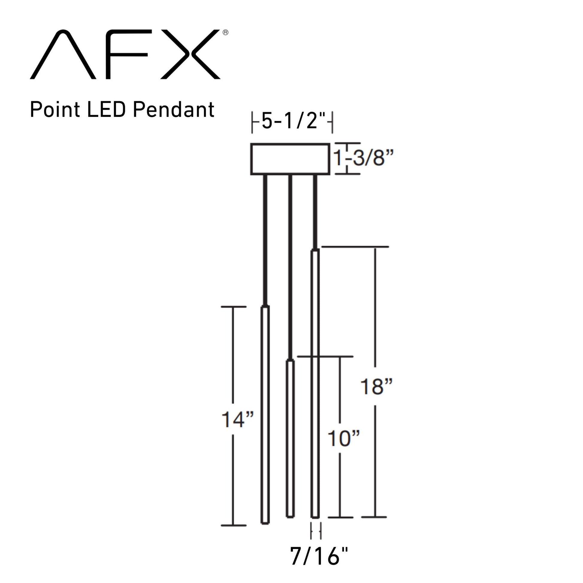 Point 4" LED Mini Pendant, Satin Nickel Finish - Bees Lighting