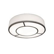 Reeves 16" LED Flush Mount, Satin Nickel Finish