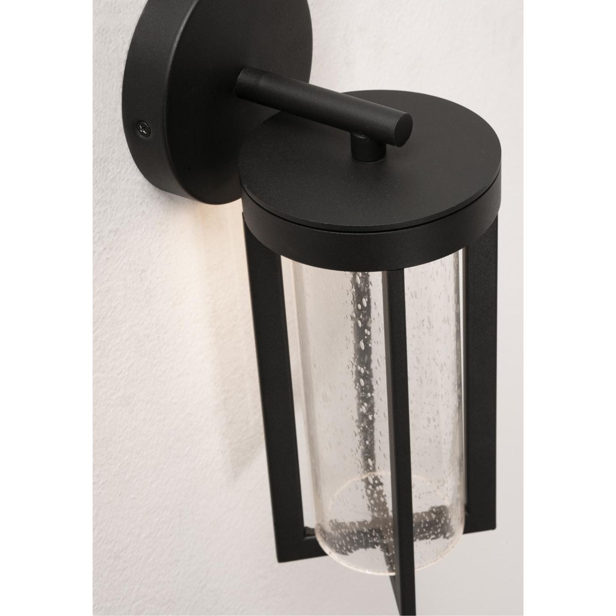 Rivers 13 in. LED Outdoor Wall Light Black Finish - Bees Lighting
