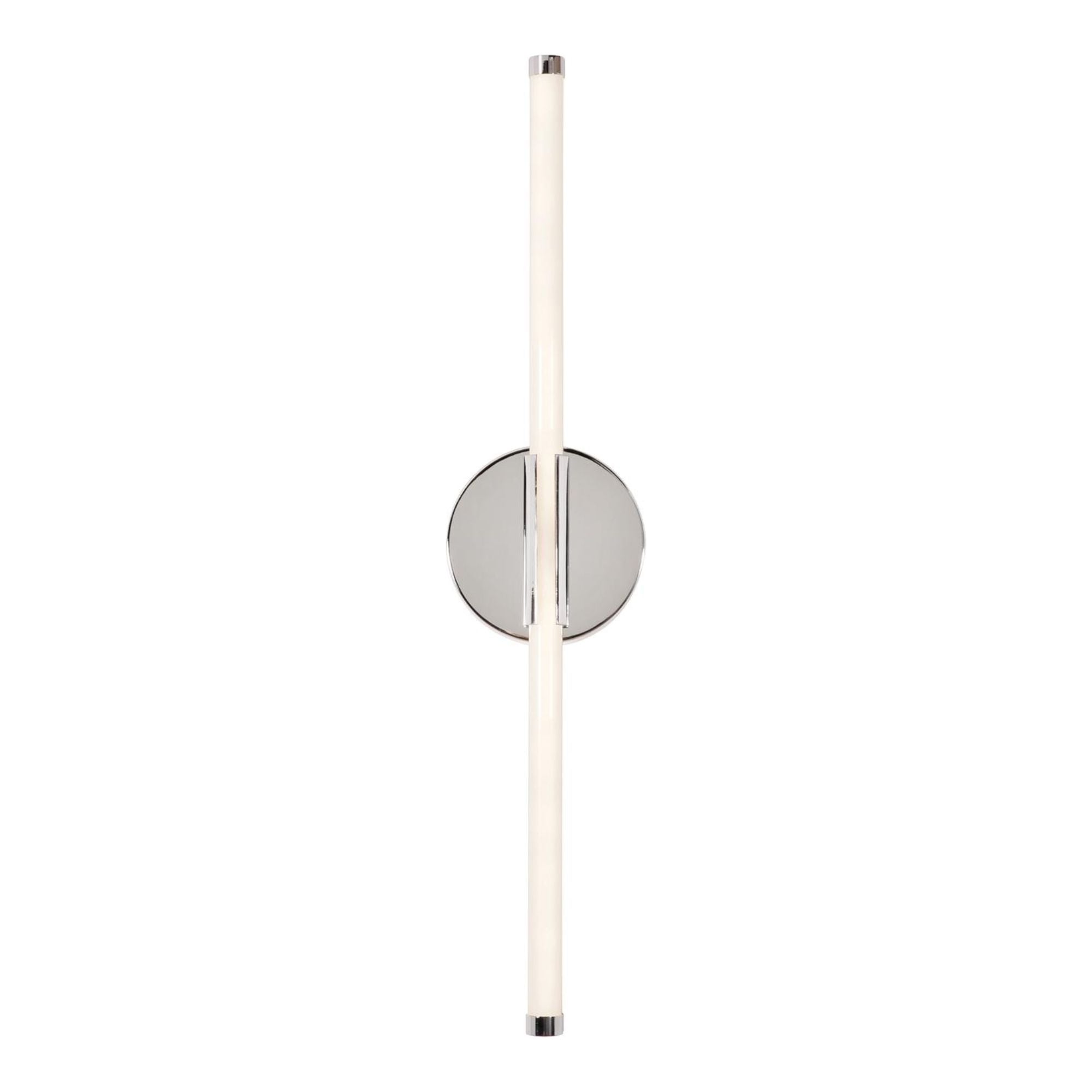 Rusnak 24 In. LED Wall Light Polished Chrome Finish - Bees Lighting