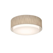 Sanibel 16" 2-Light Flush Mount, Jute Finish