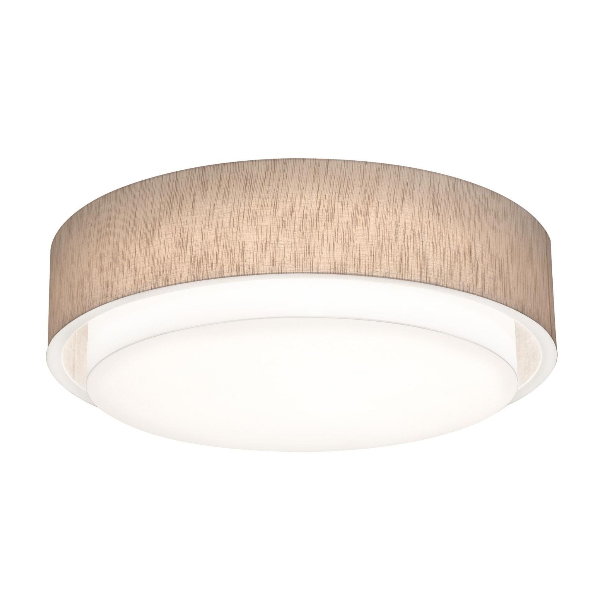Sanibel 32" LED Flush Mount, Jute Finish