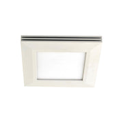Sloane 15" LED Flush Mount, White Finish