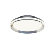 Sona 12" LED Flush Mount, Satin Nickel Finish
