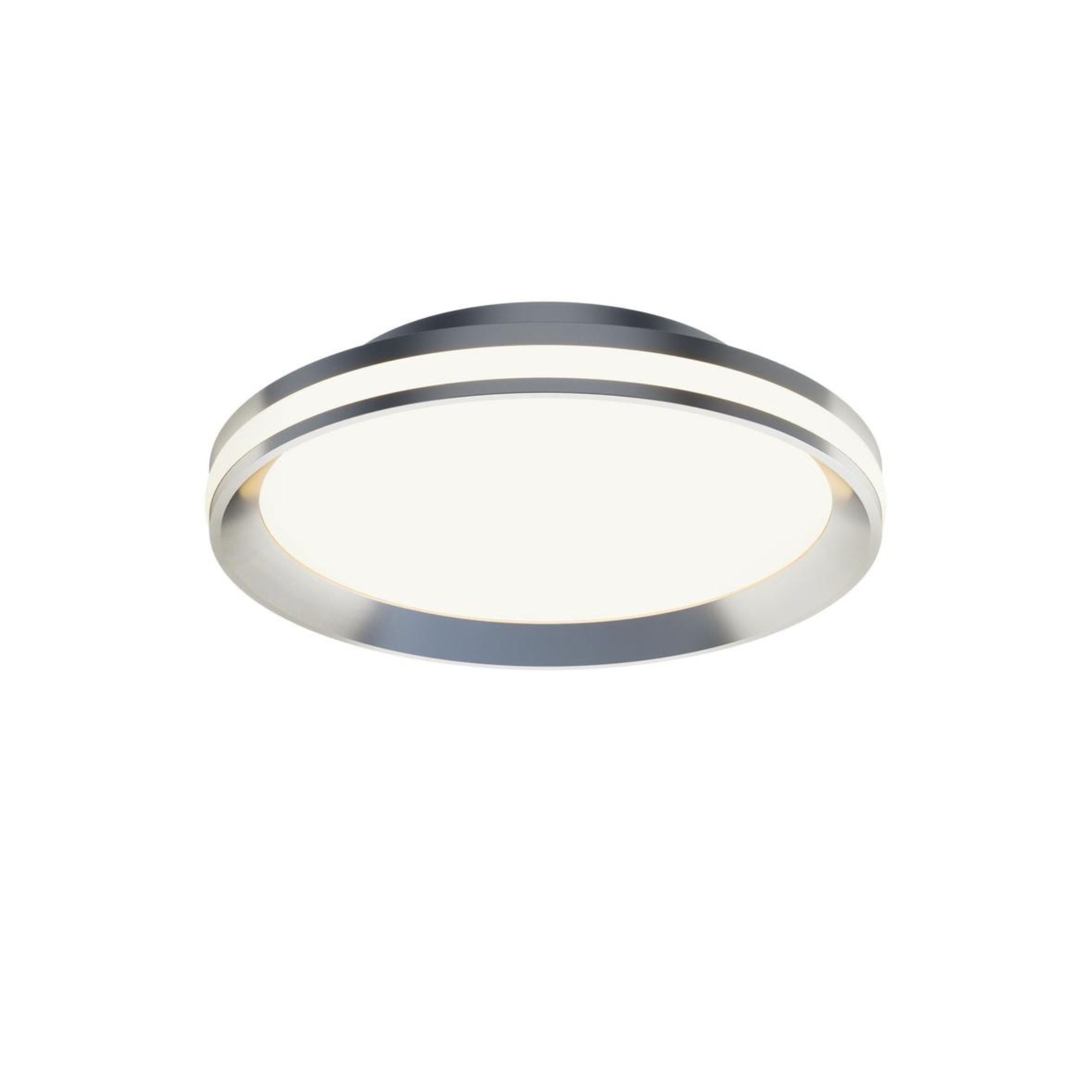 Sona 12" LED Flush Mount, Satin Nickel Finish