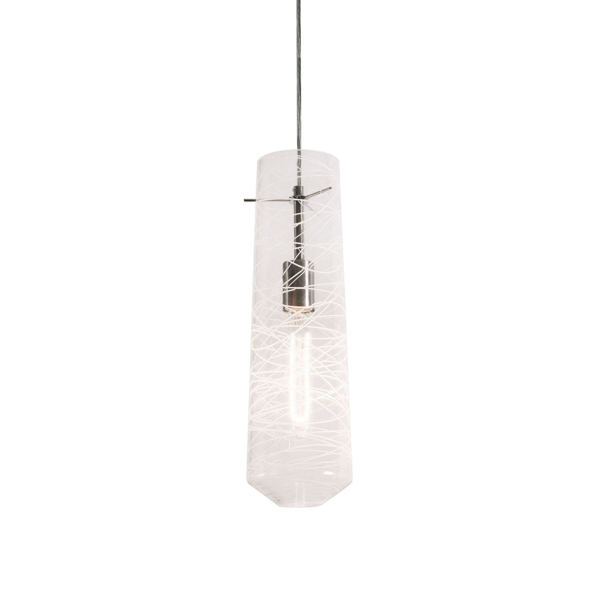 Spun Pendant Light Satin Nickel - Bees Lighting