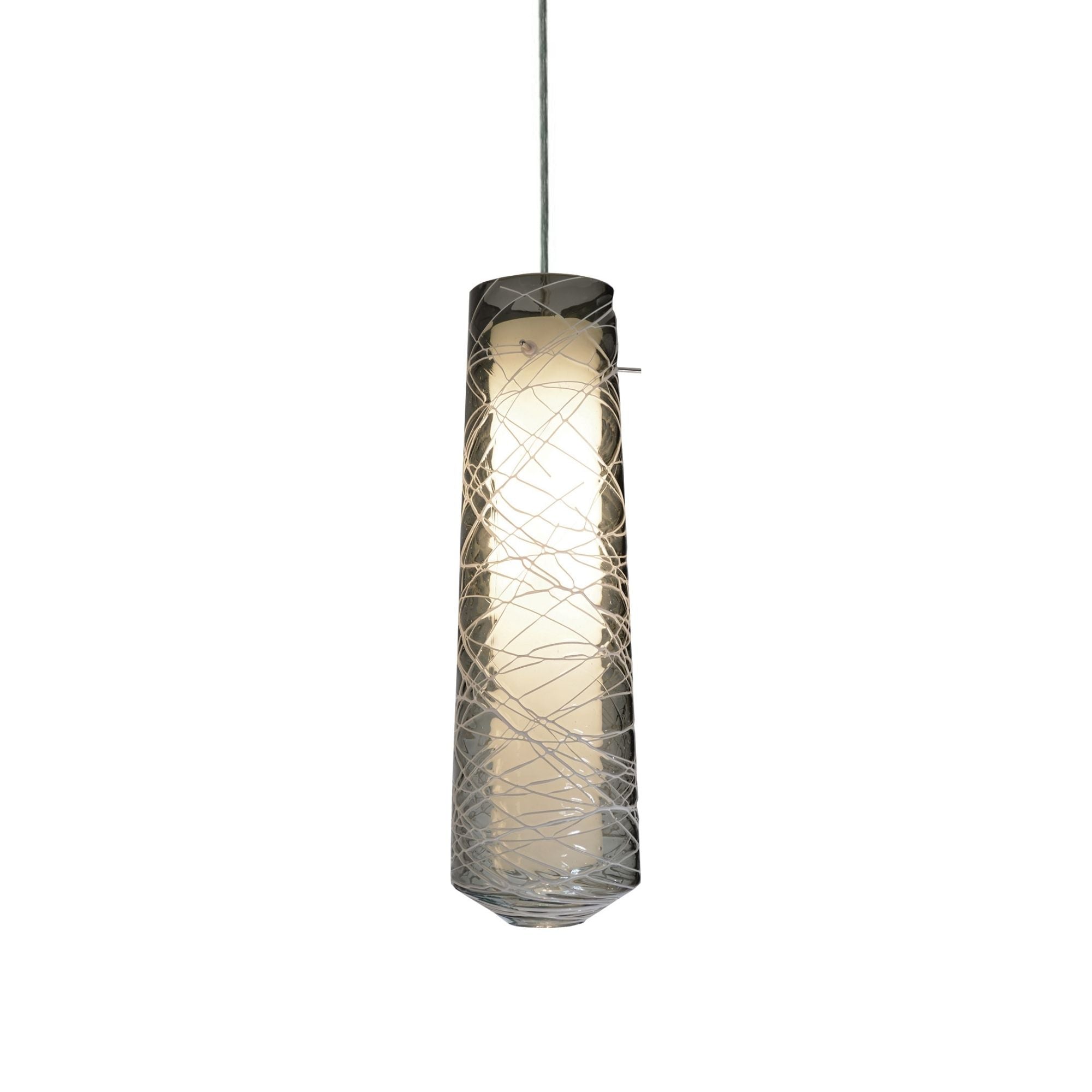 Spun 5" LED Pendant Light Satin Nickel - Bees Lighting