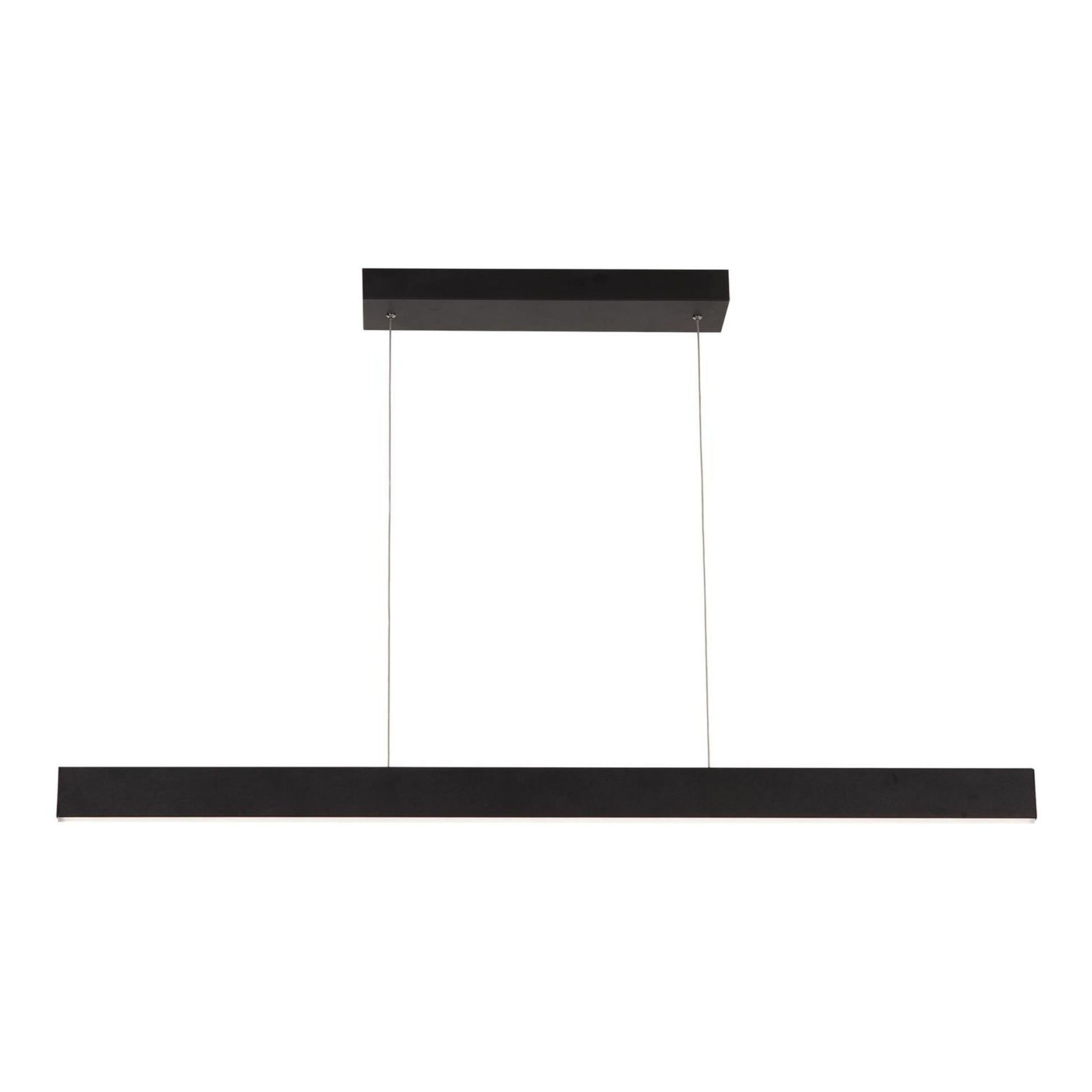 Stealth 46" LED Linear Pendant, Black Finish, 120-277V - Bees Lighting