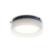 Studio 12" LED Flush Mount, Black Finish