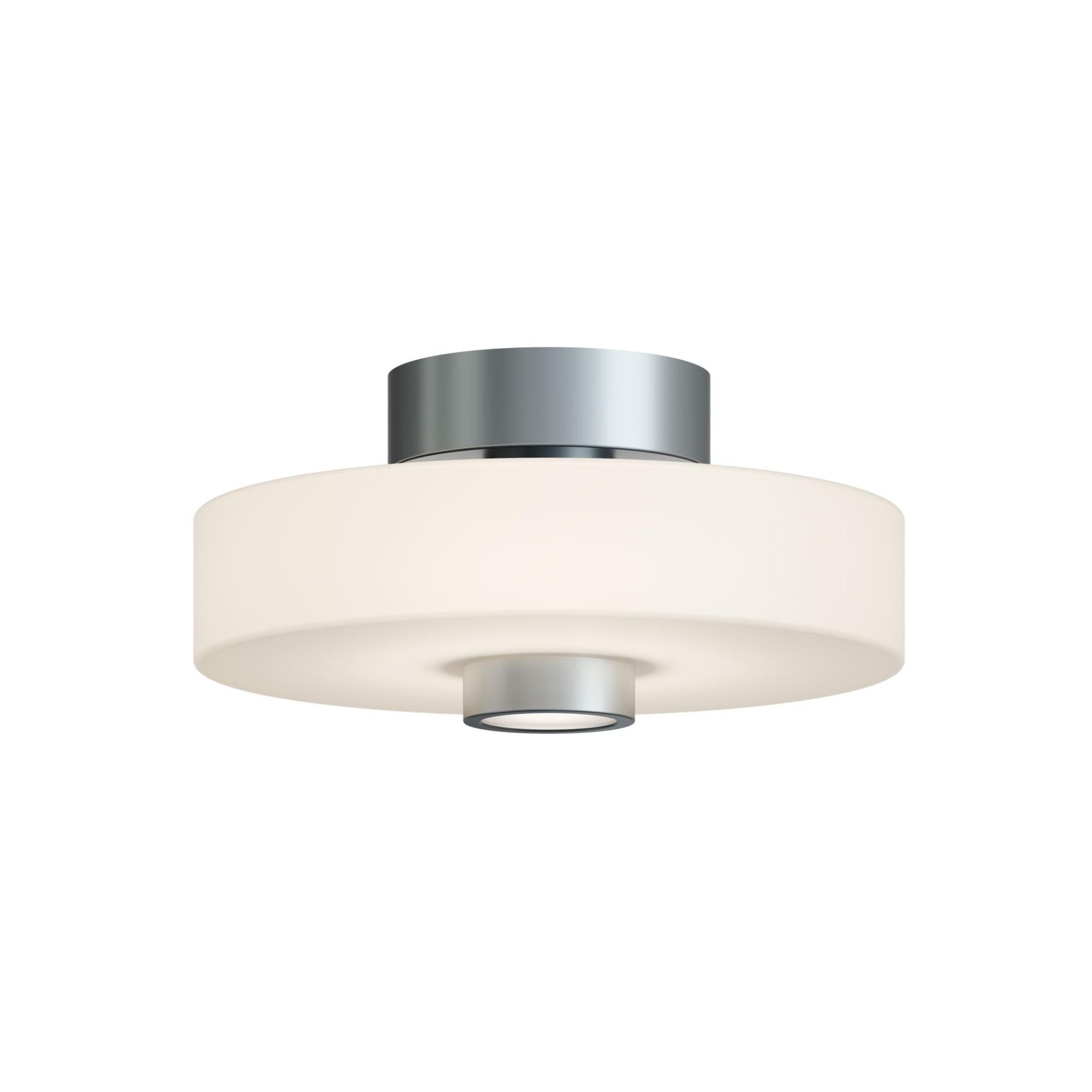 Sydney 13" LED Ceiling Mount, Satin Nickel Finish