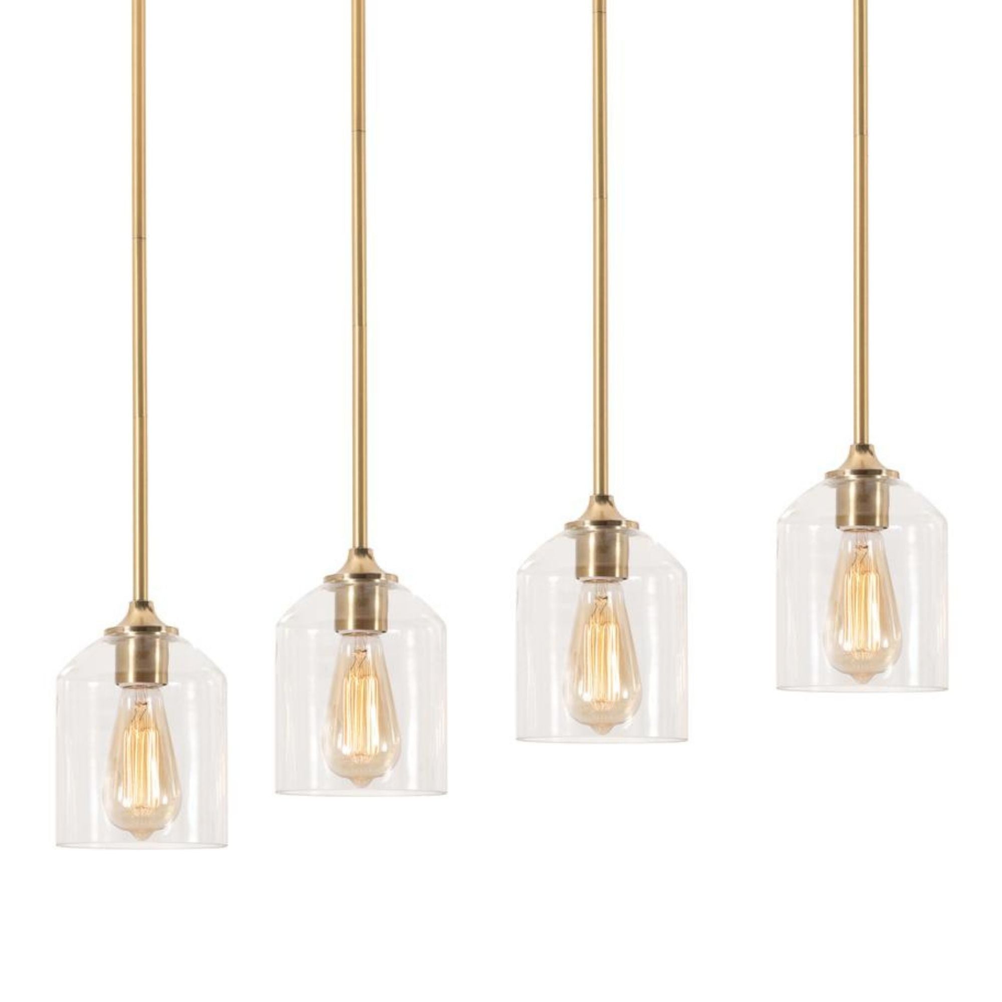 William 36" Linear Pendant Light - Bees Lighting
