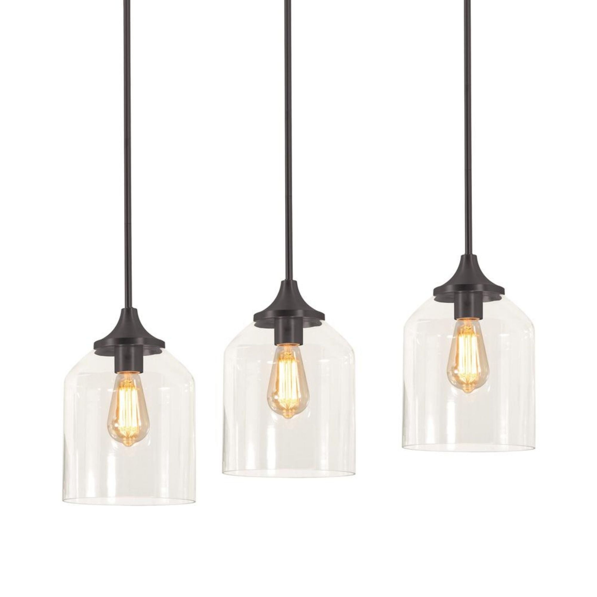 William 36" Linear Pendant Light - Bees Lighting
