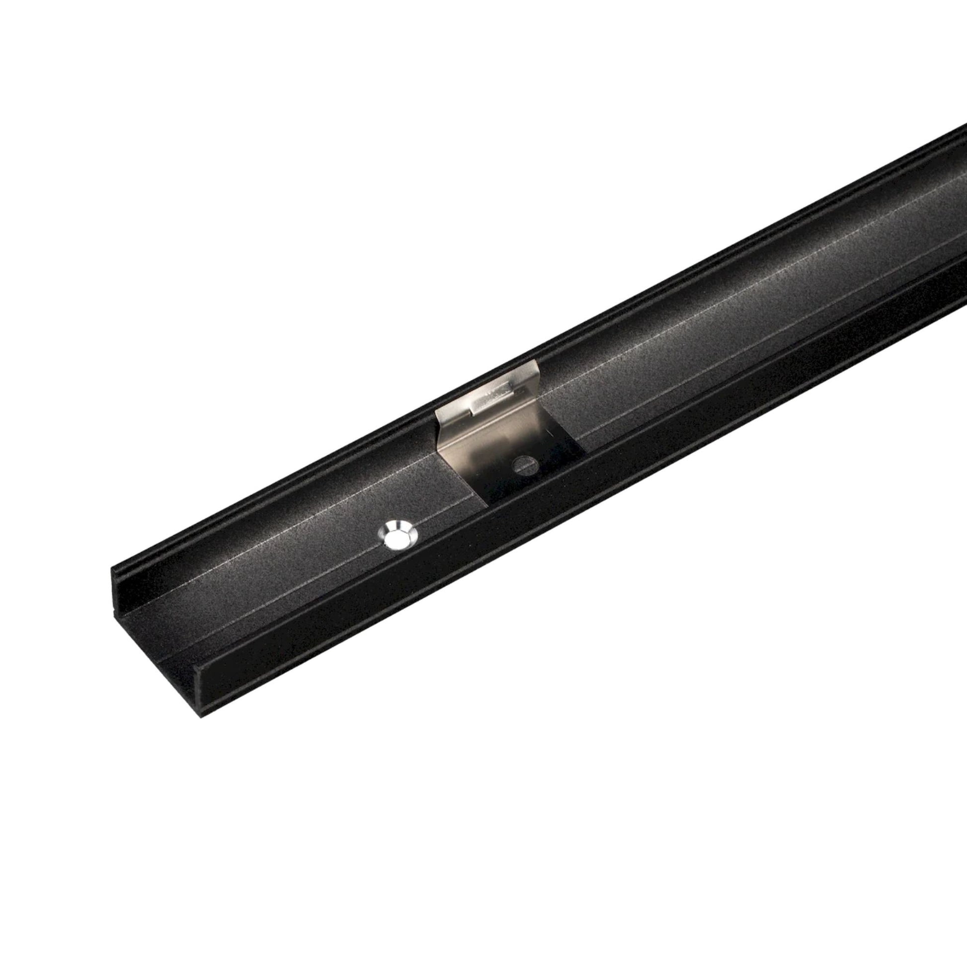 American Lighting - Hybrid 3 RGBW 4ft Deep Aluminum Mounting Channel with Lens, Black Finish | Bees Lighting