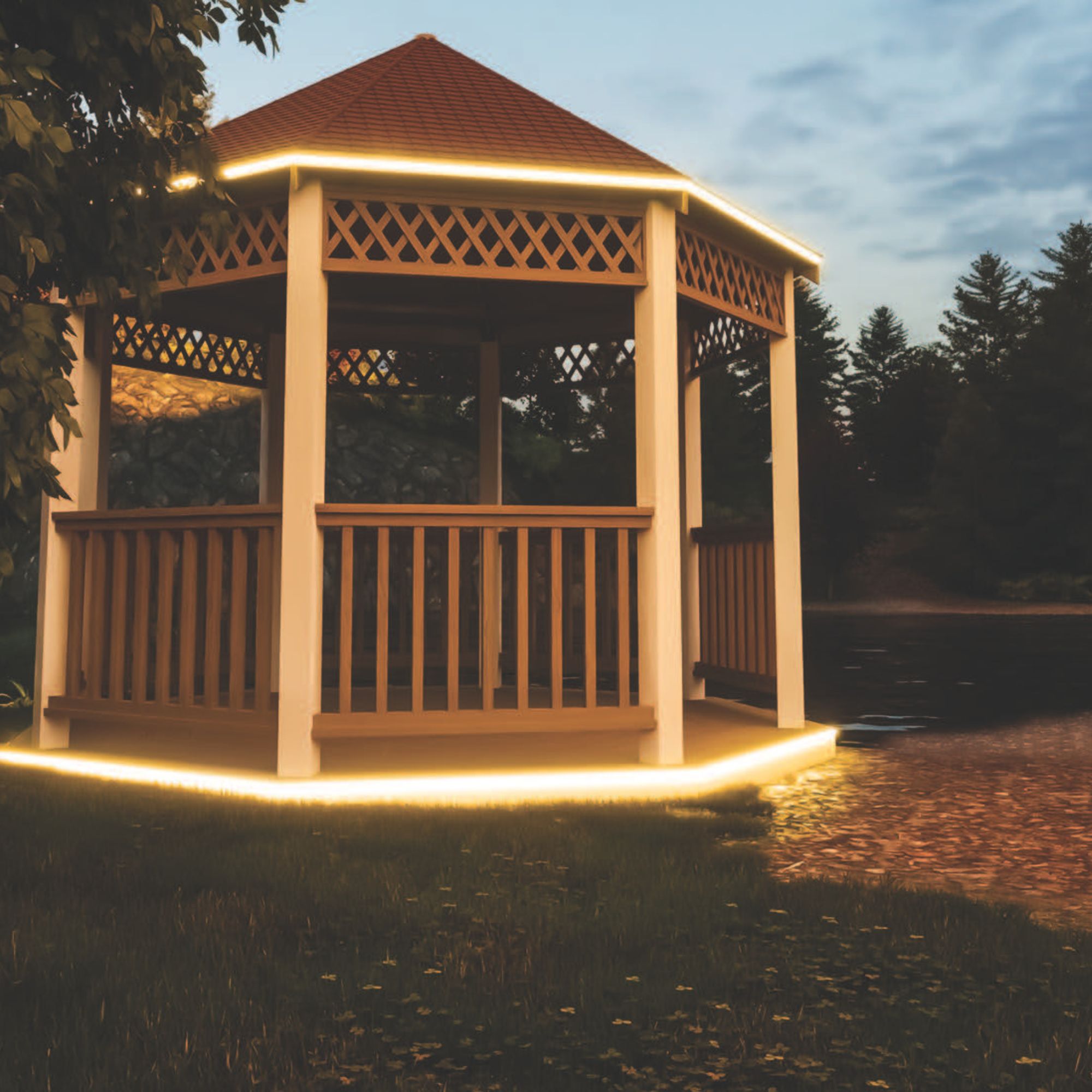 American Lighting Hybrid 3 COB, 150ft, Tape Light, Wet Rated, 4000K, 280 Lumens/ft, 120V