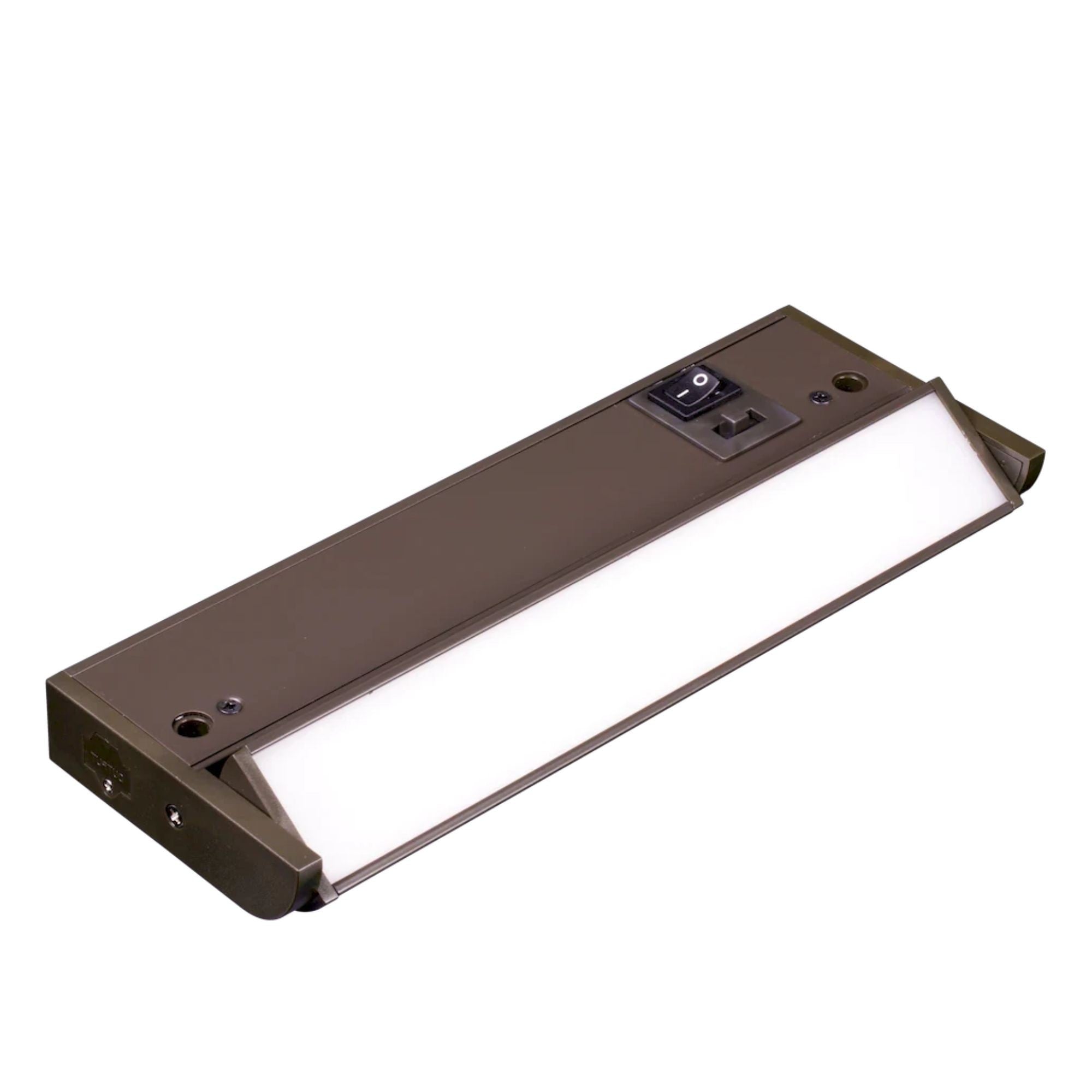 LED 5 Complete 10-Inch LED Under Cabinet Light, 7W, Selectable CCT, 120V, Dark Bronze - Bees Lighting