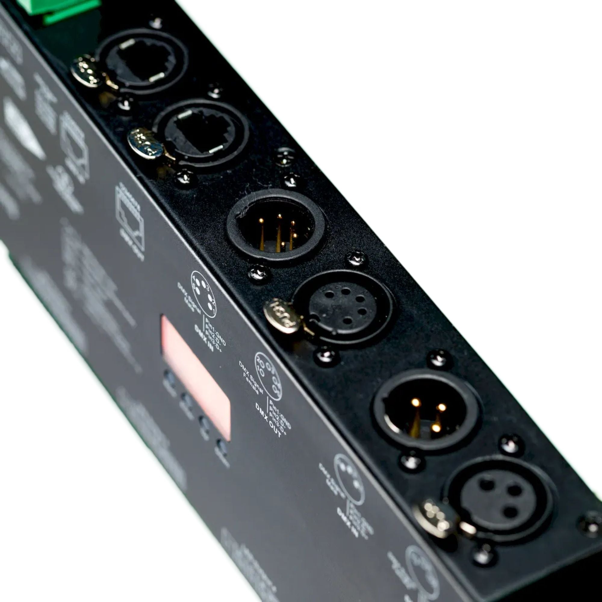 American Lighting AML-DEC-DMX-RJ45-5X5CH 25-Channel DMX Decoder, 5×5CH, RJ45/XLR3/XLR5, 12-24V DC, 4A per Channel