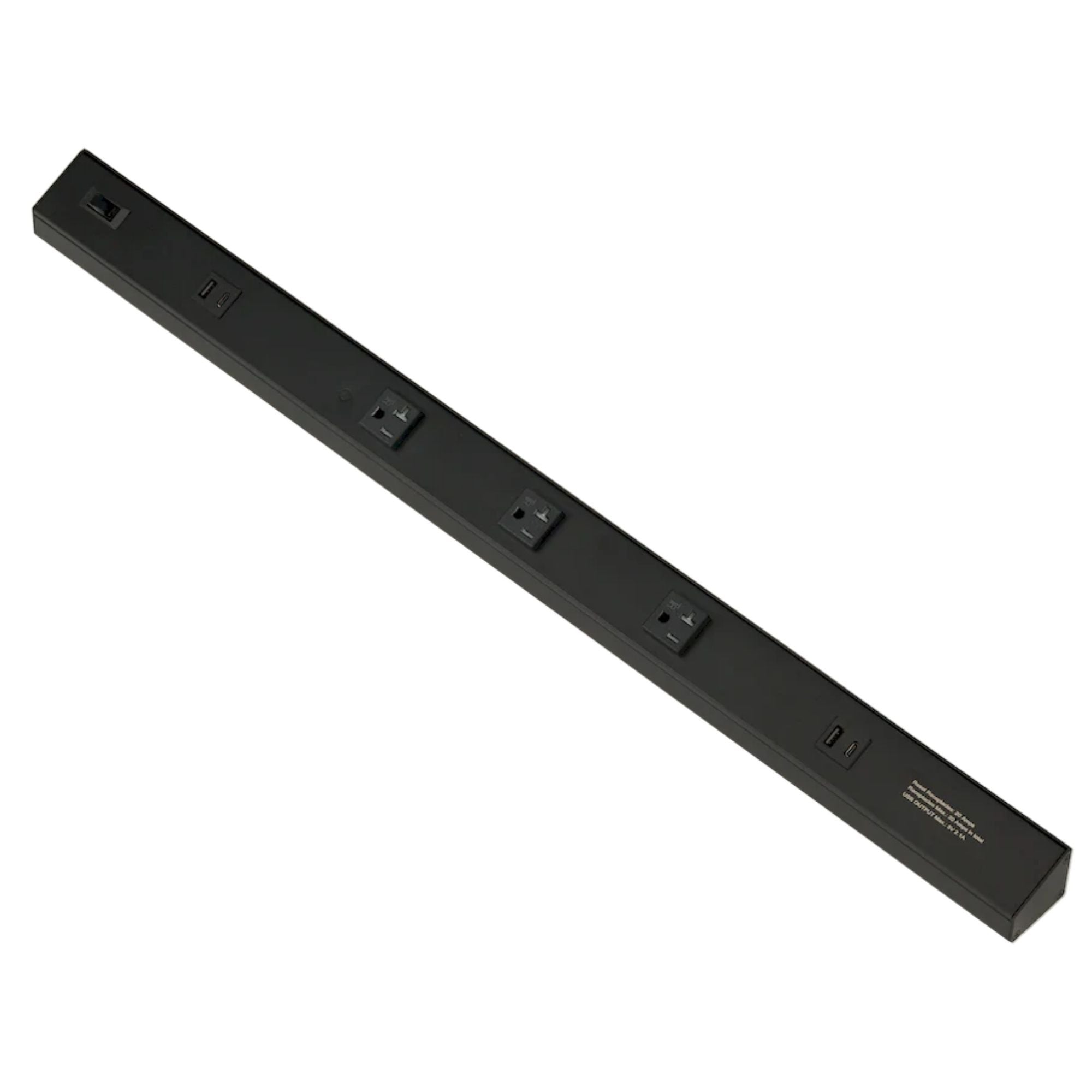 American Lighting Atom Power Strip | 120V AC, USB-A/C