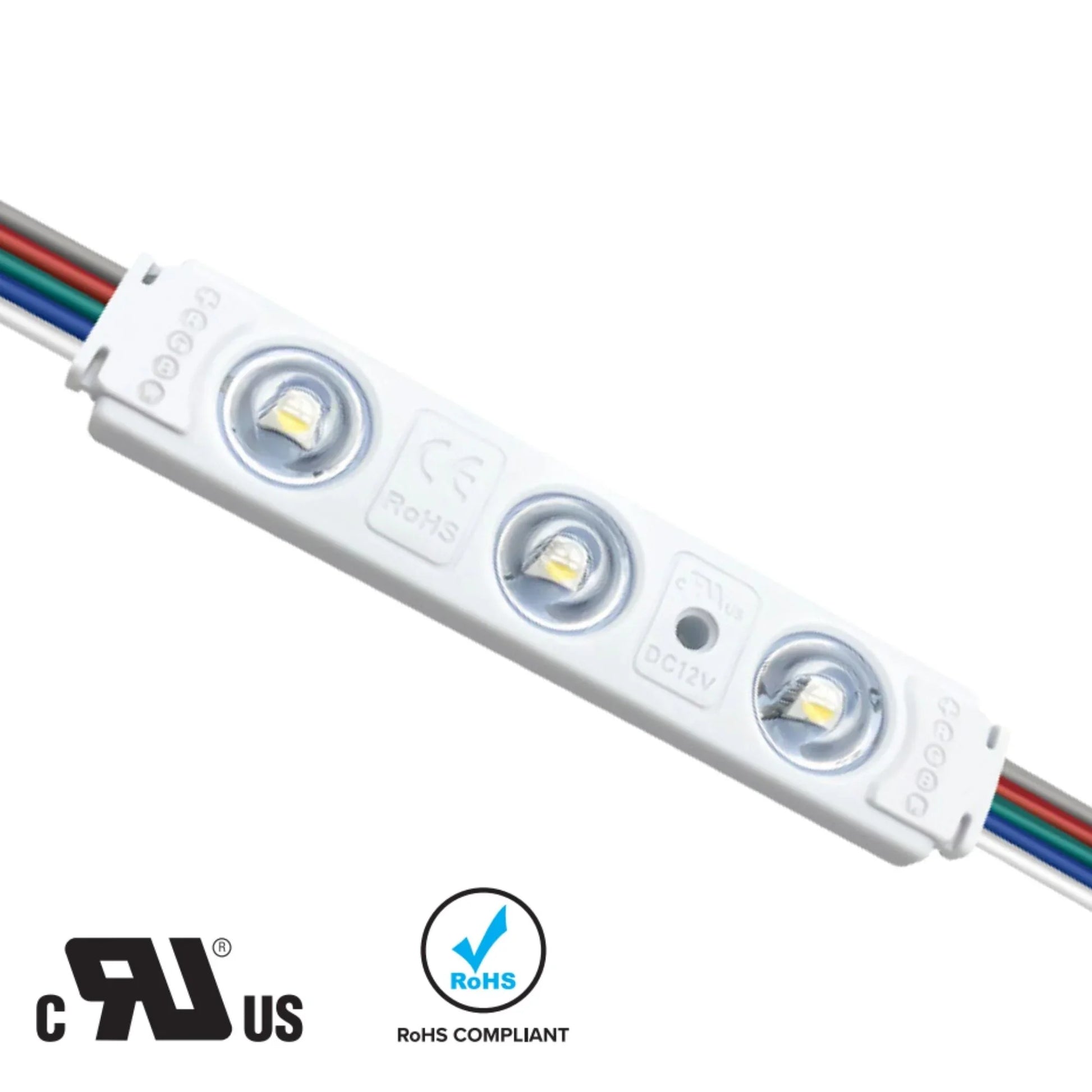 American Lighting - RGBW LED Channel Ray Modules - Color Changing, 143.18" String, 20 Modules, IP65 Rated | Bees Lighting
