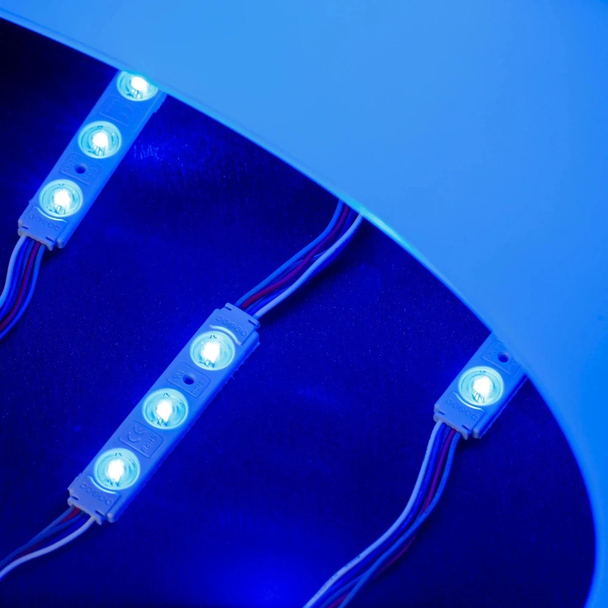American Lighting - RGBW LED Channel Ray Modules - Color Changing, 143.18" String, 20 Modules, IP65 Rated | Bees Lighting