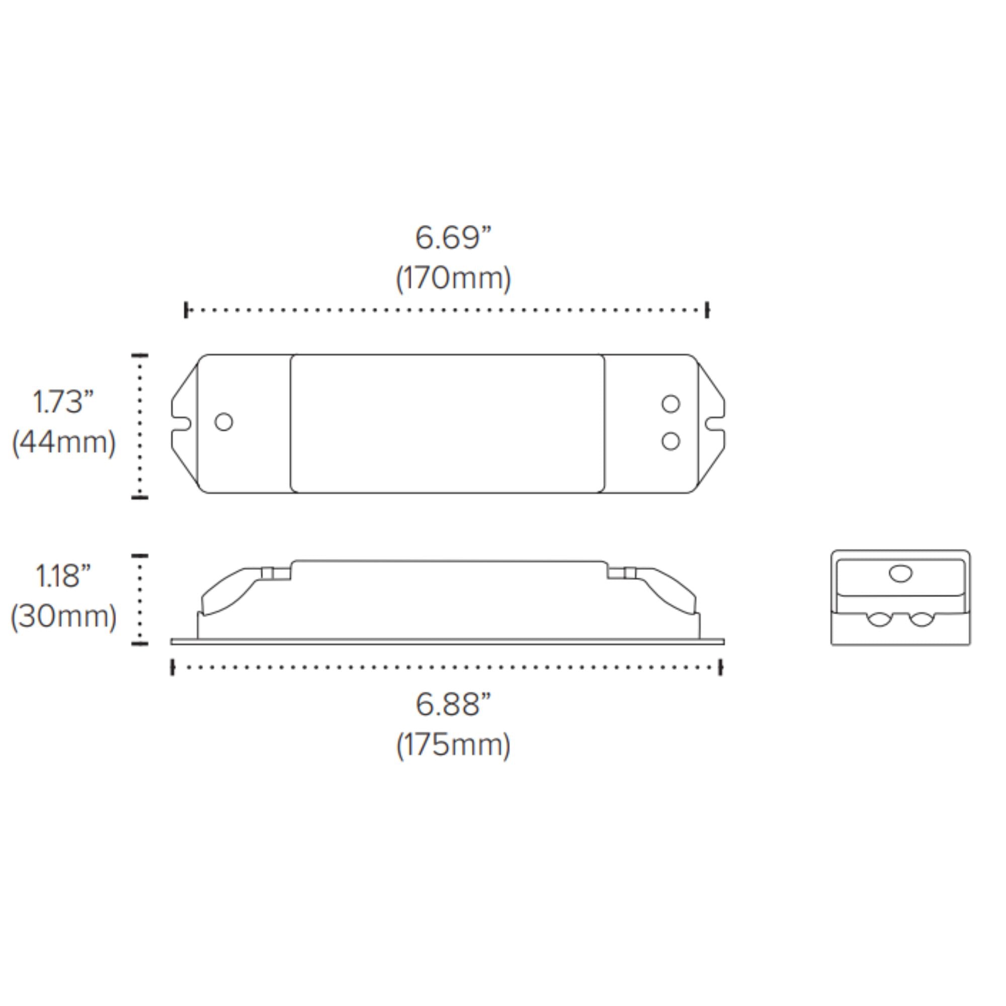 American Lighting DEC-DMX-SPI Decoder for Pixel Tape & Neon, 5-24V DC, 510 RGB / 512 RGBW Channels