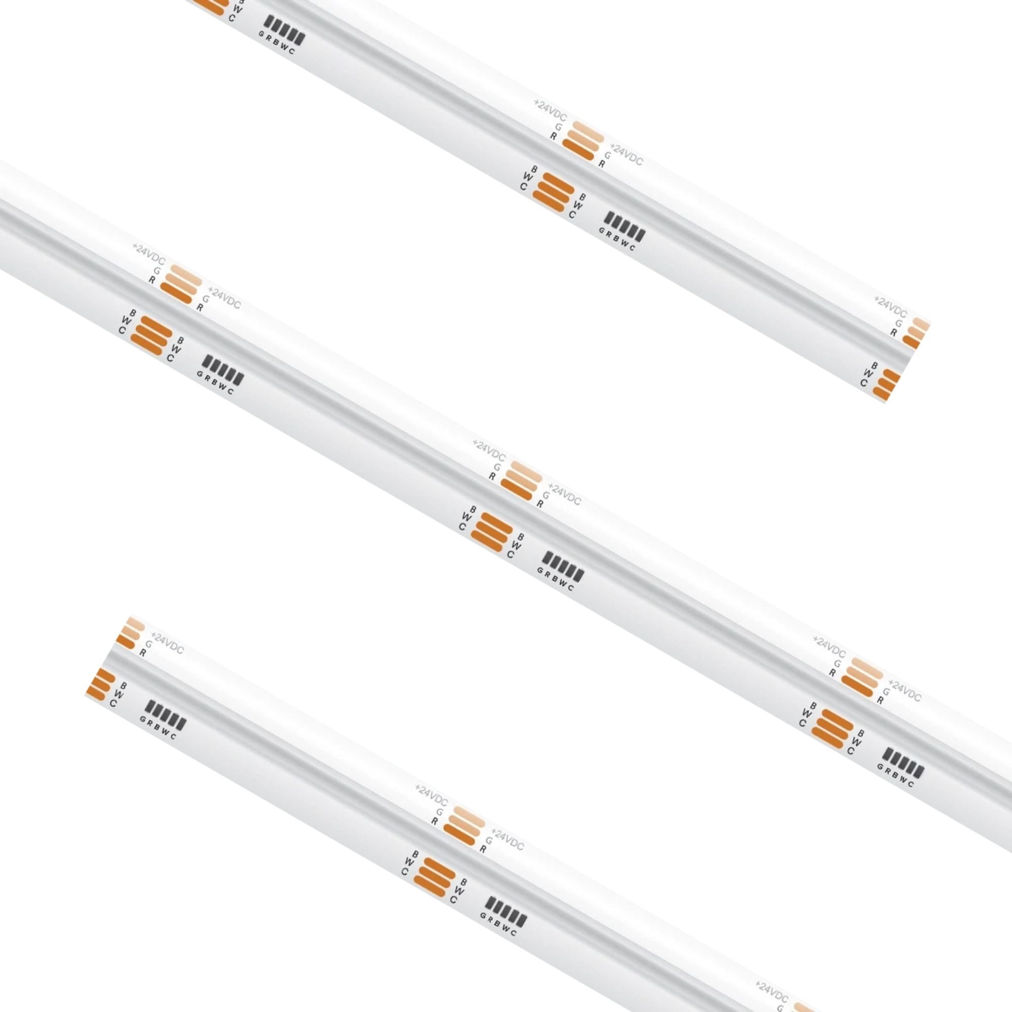 American Lighting Trulux, 16ft, COB Tape Light, IP54, RGBTW, 225 Lumens/ft, 24V