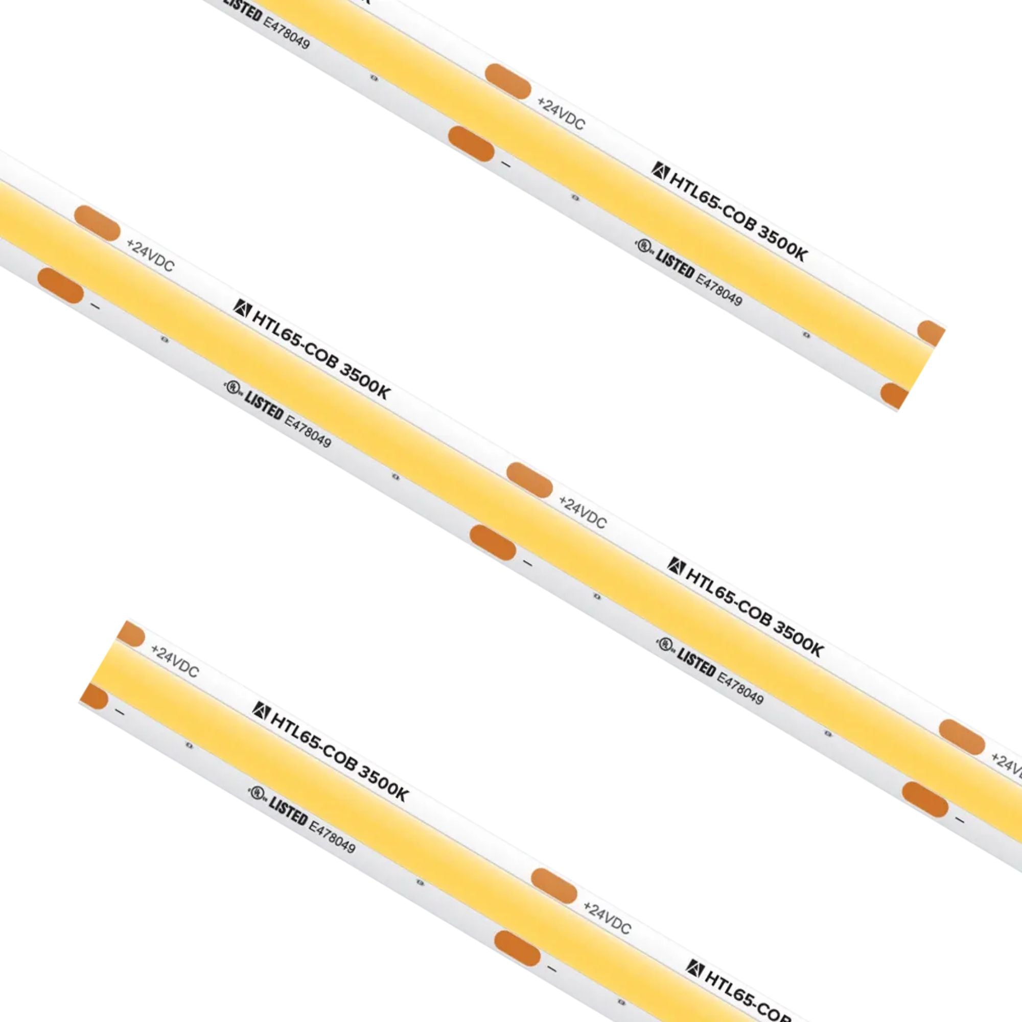 Trulux, 16.4ft, COB Tape Light, IP65, 3500K, 387 Lumens/ft, 24V