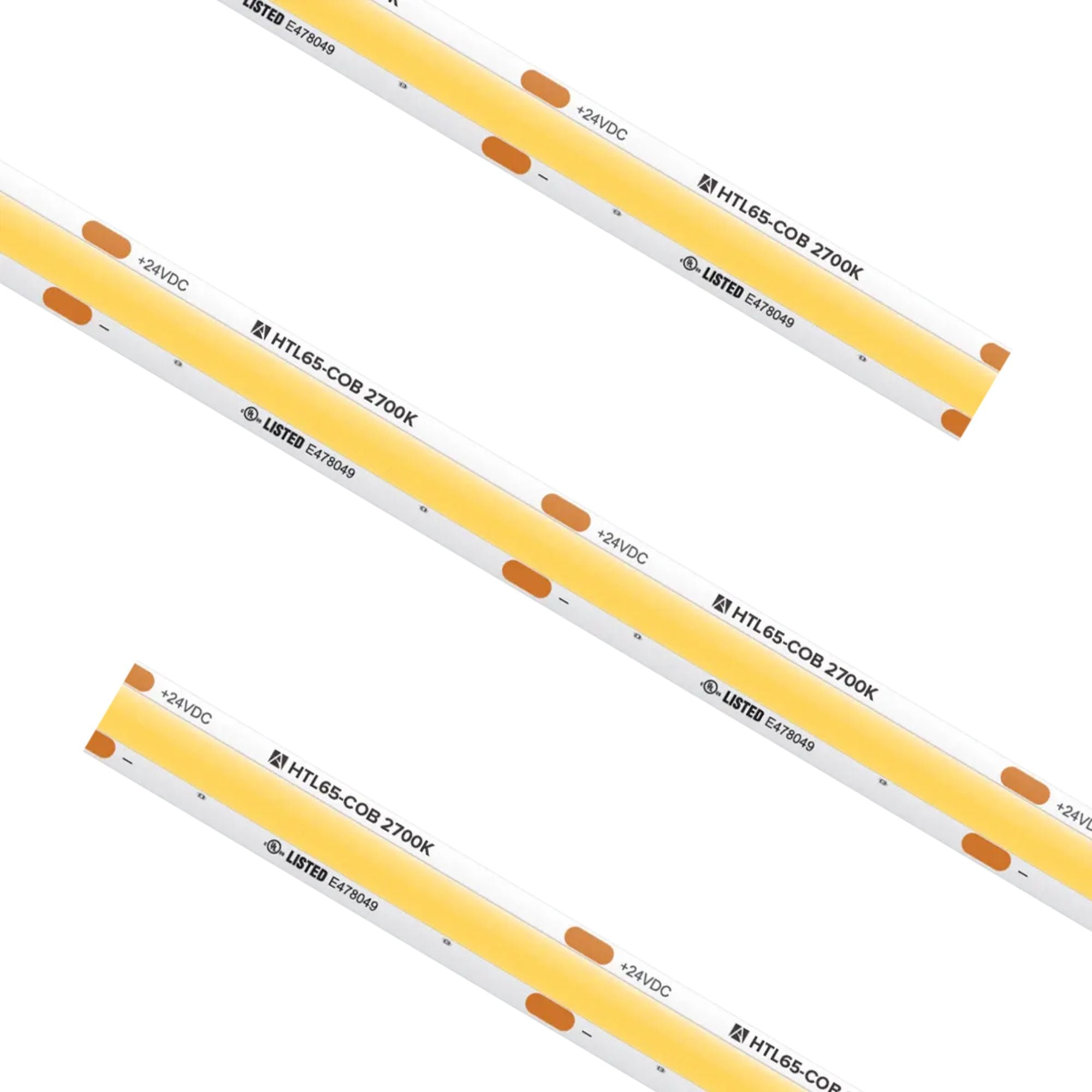 Trulux COB Series, 16.4ft, LED Tape Light, IP65, 2700K, 349 Lumens/ft, 24V