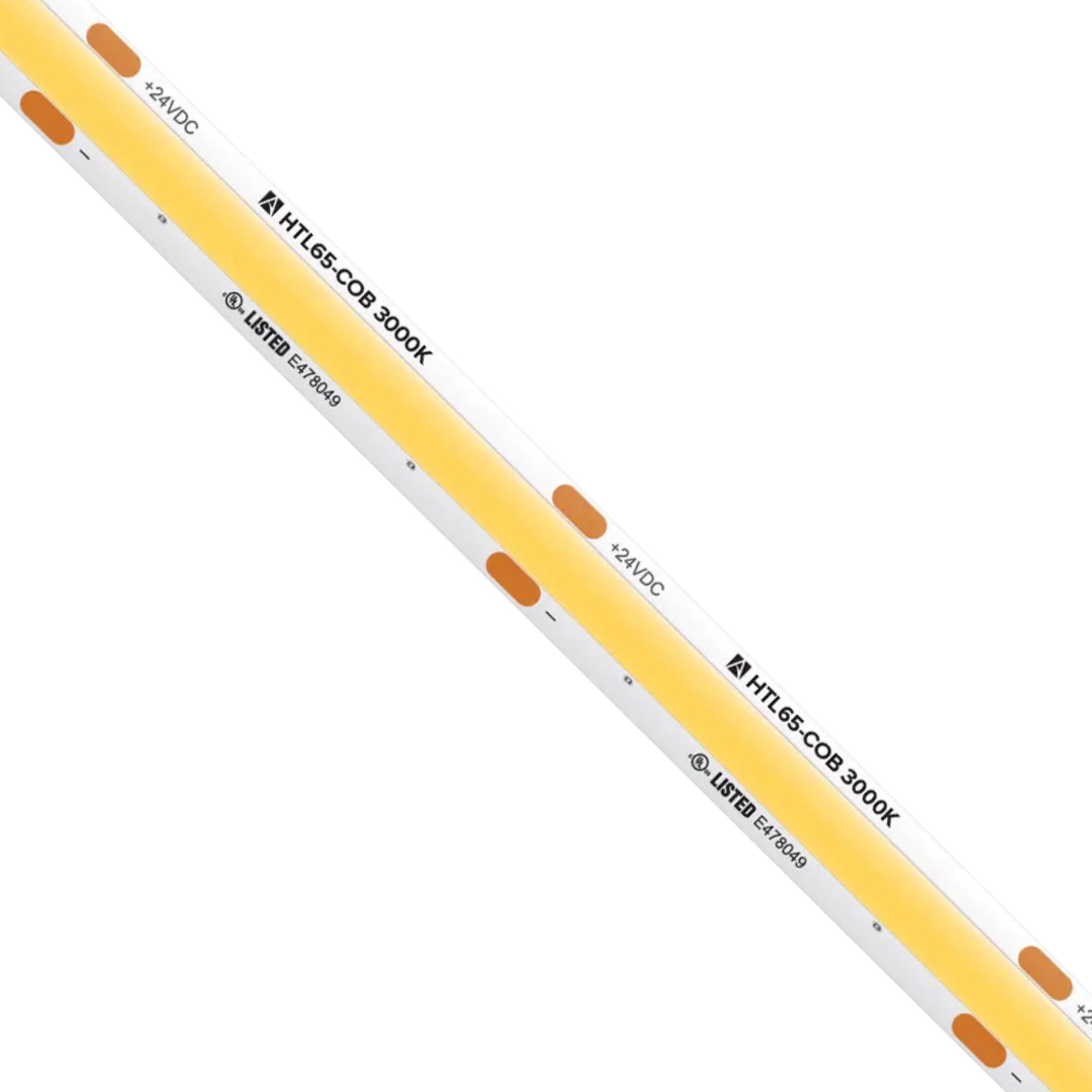 Trulux, 16.4ft, COB Tape Light, IP65, 3000K, 379 Lumens/ft, 24V