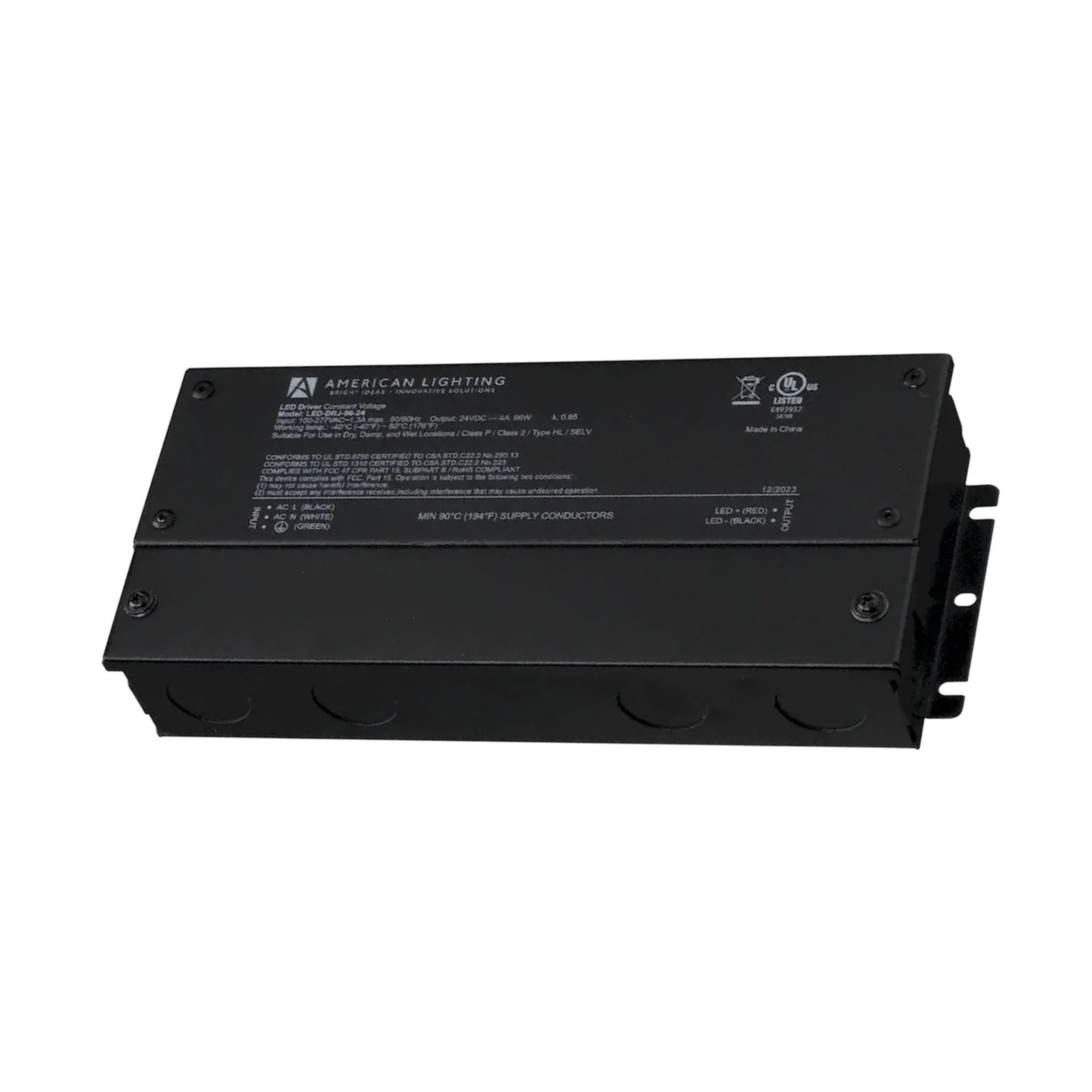 American Lighting LED-DRJ Series LED Driver | Non-Dimmable, Wet Rated