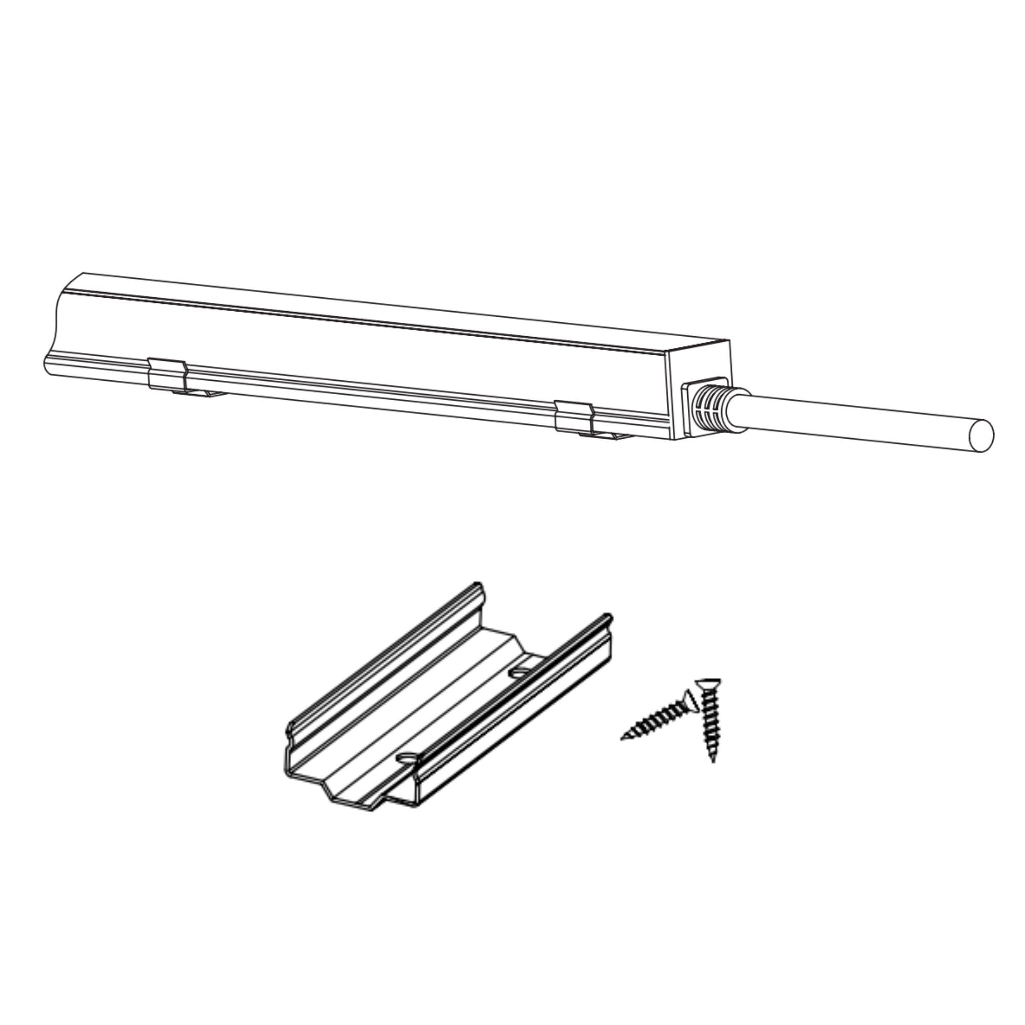 American Lighting - MicroLink 120V Task Light Single Color Mounting Clip | Bees Lighting
