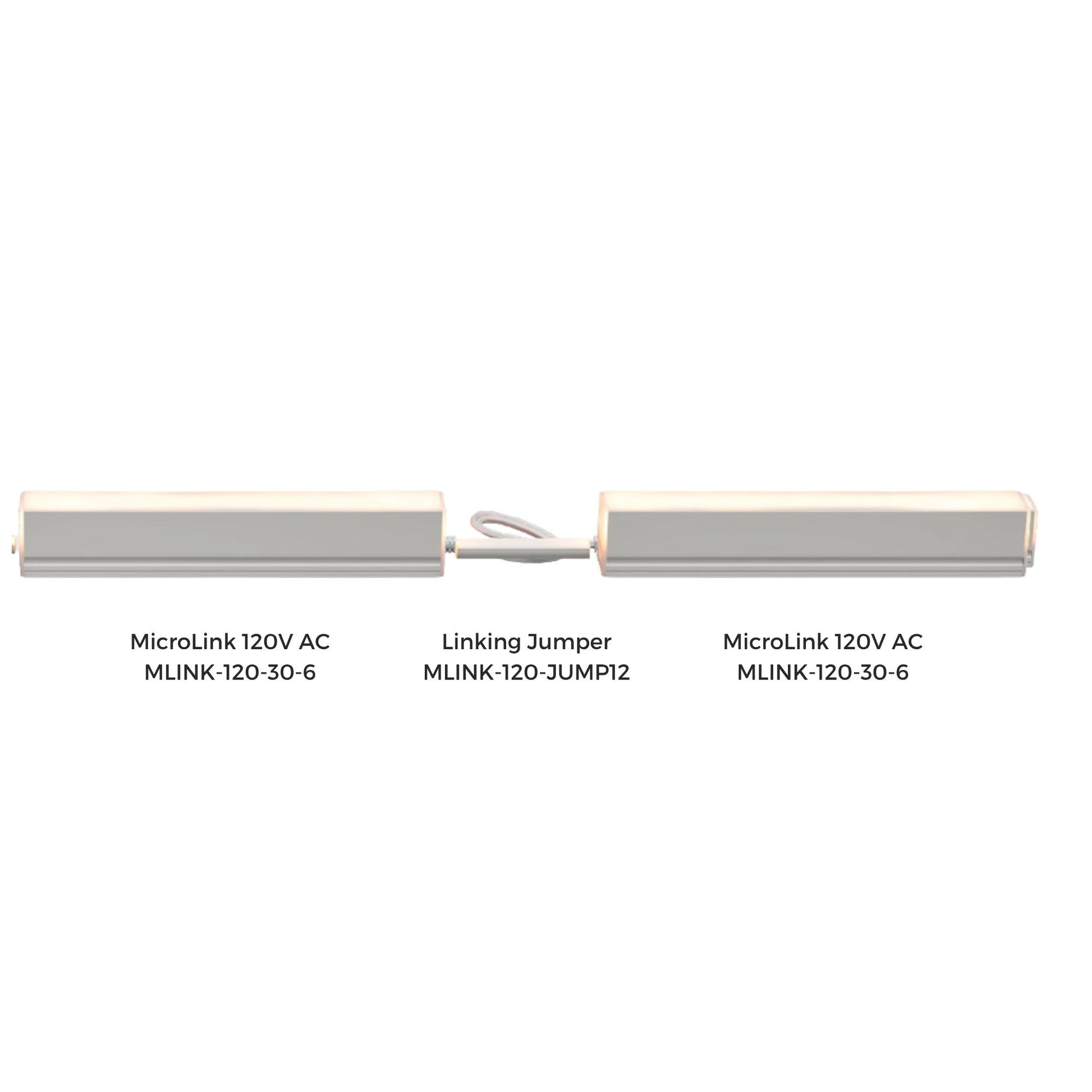 American Lighting - MicroLink 120V Task Light 12in Jumper Cable | Bees Lighting