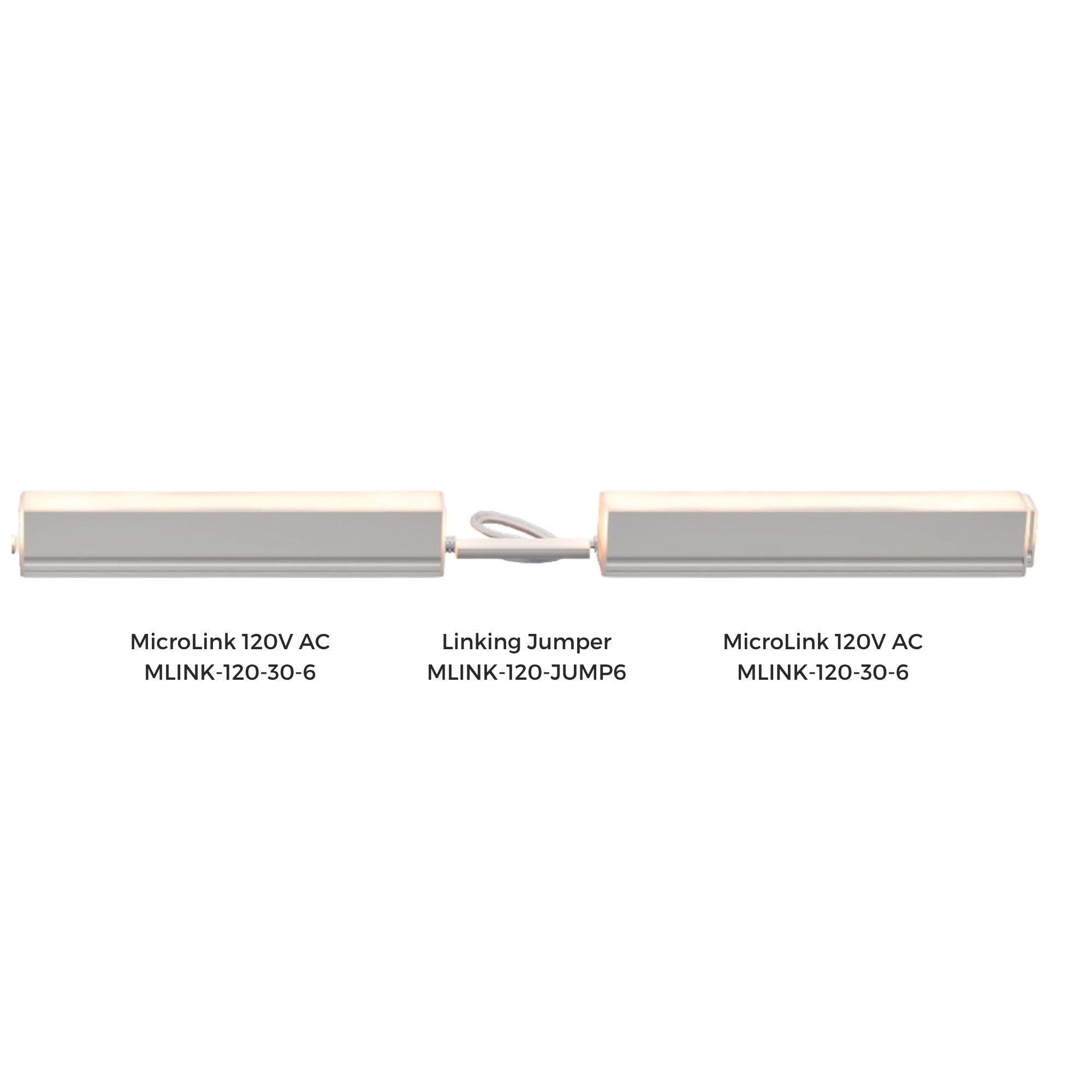 American Lighting - MicroLink 120V Task Light 6in Jumper Cable | Bees Lighting