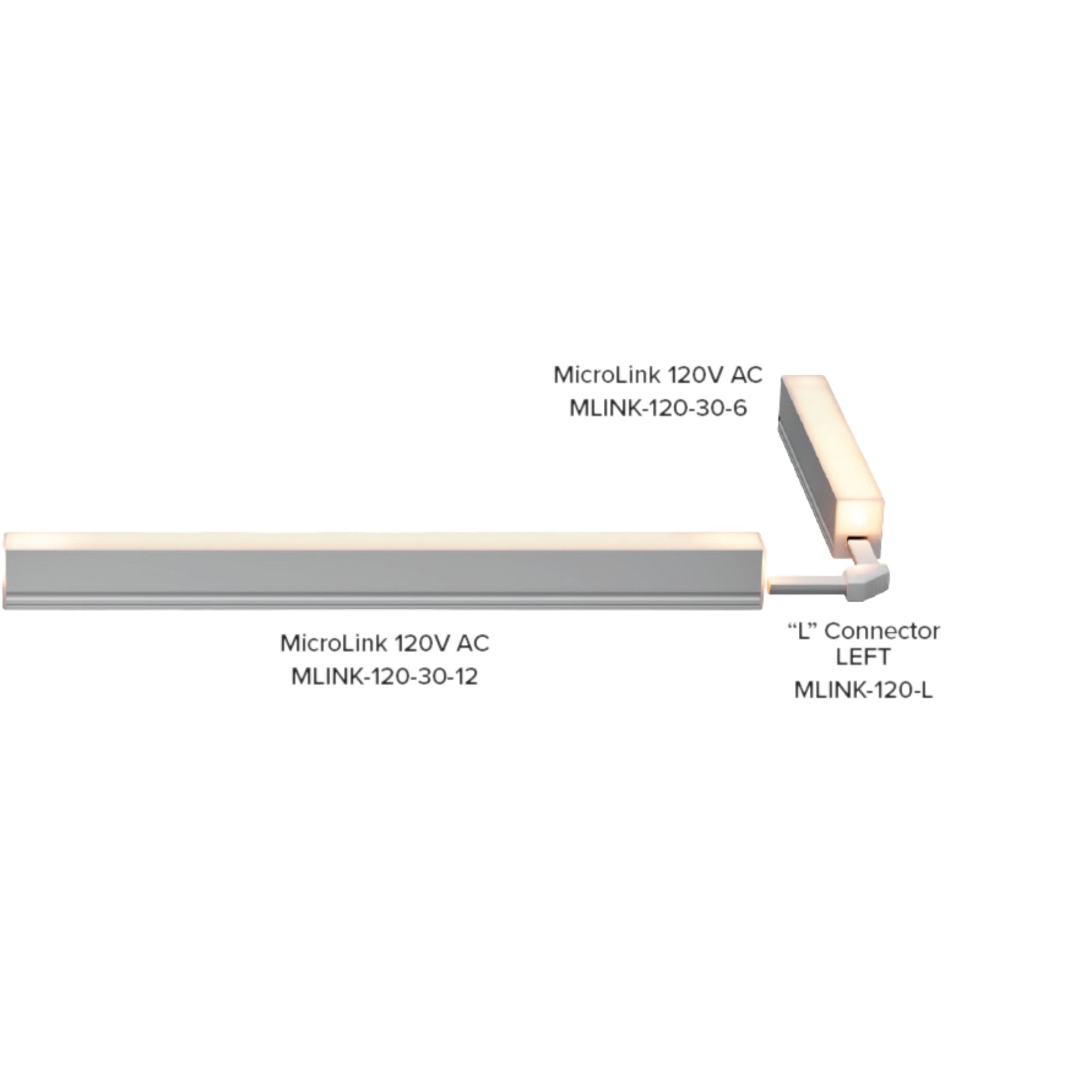 American Lighting - MicroLink 120V Task Light L Connector | Bees Lighting