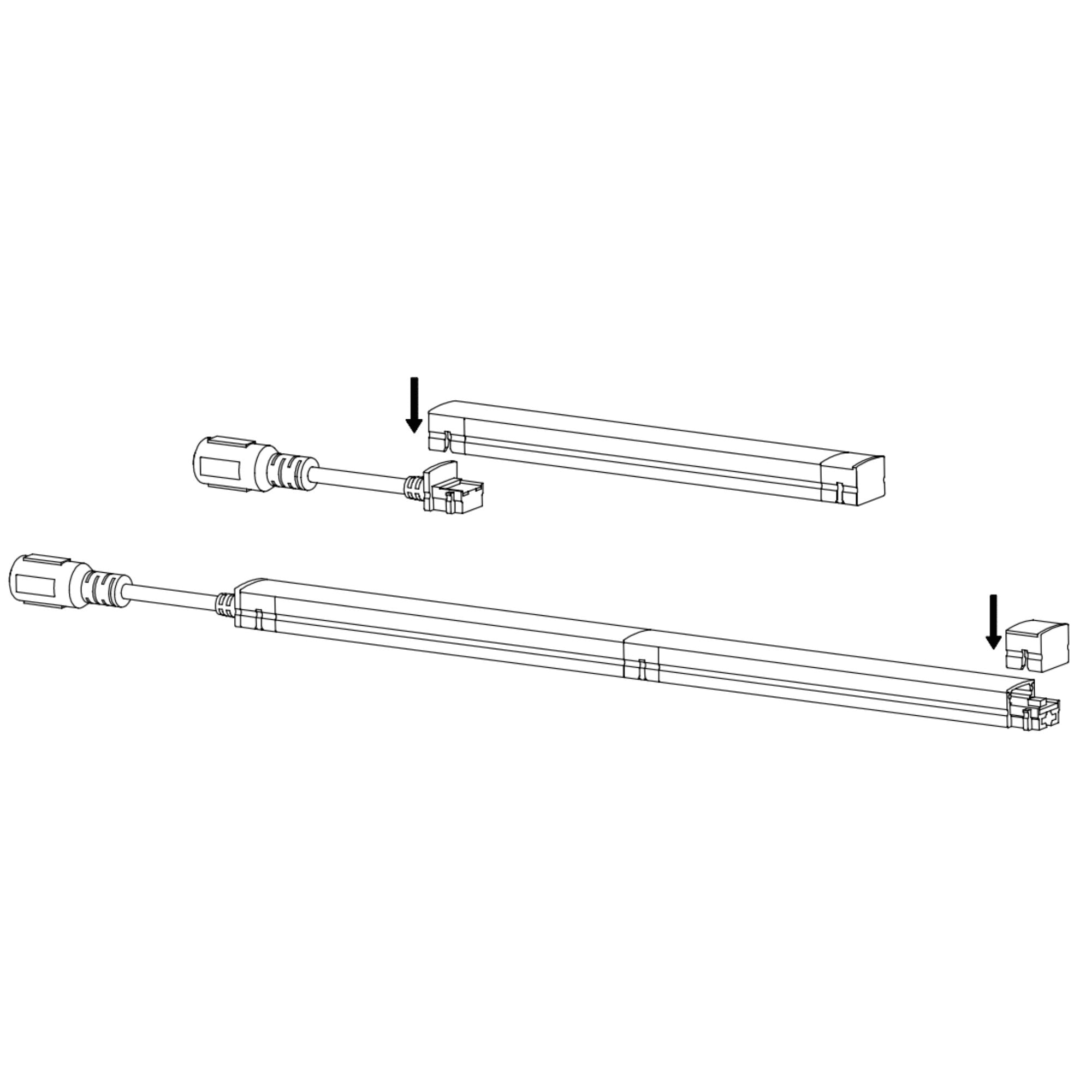 MicroLink 24V Task Light End Cap