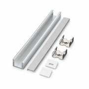American Lighting Universal PE-UNV-2M-BNDL1 2M Surface & Recessed Mount Channel Bundle, Aluminum