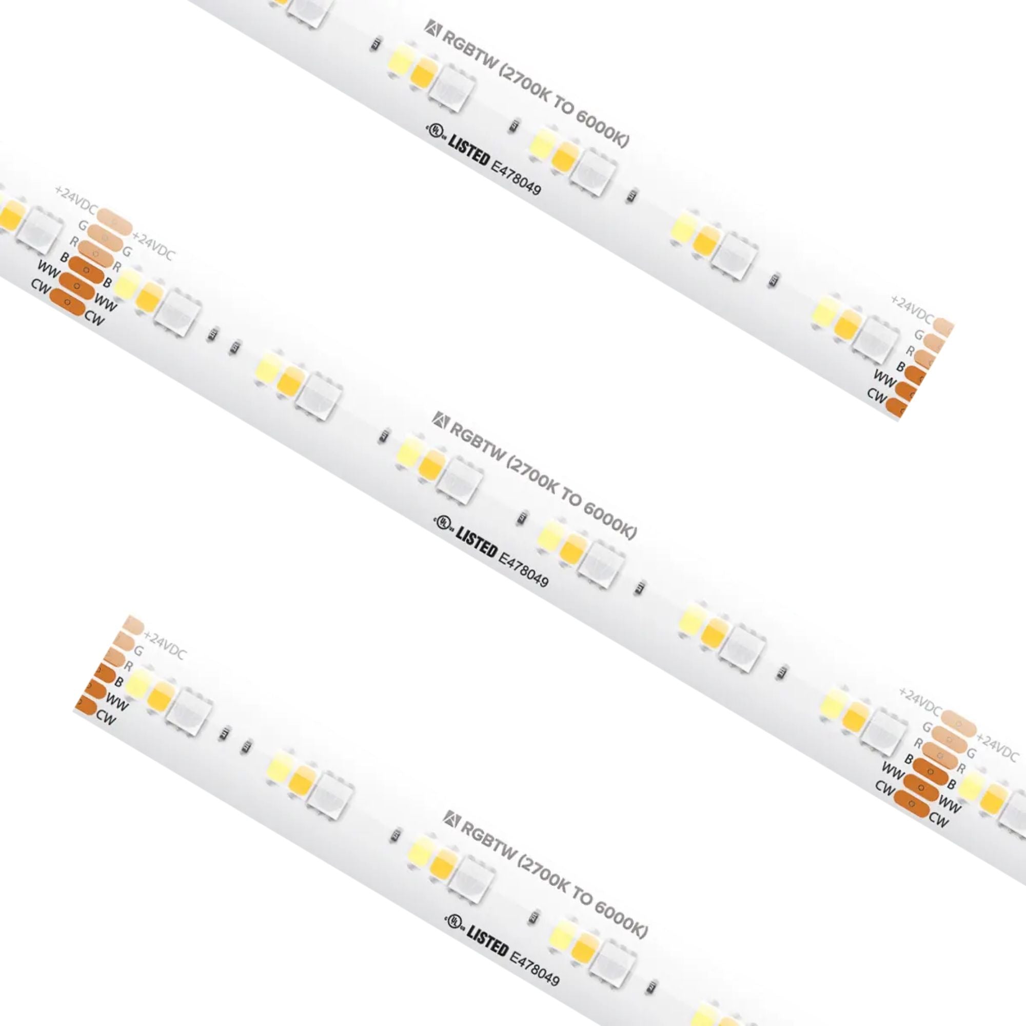 American Lighting Trulux, 100ft, LED Tape Light, IP54, RGBTW, 410 Lumens/ft, 24V