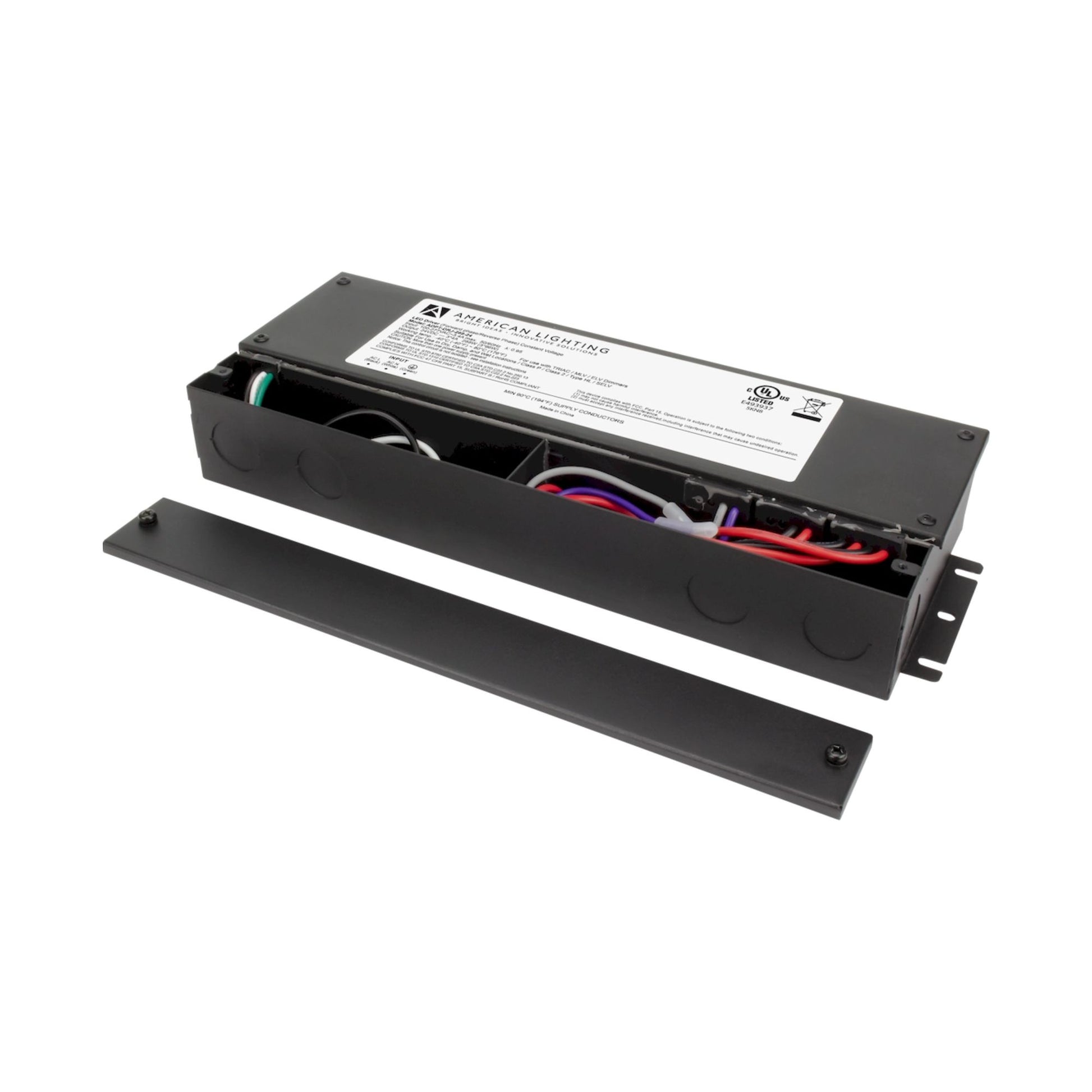 Adaptive 288 Watts, 24VDC LED Driver, ELV, MLV and Triac Dimming, Class 2, 120-277V - Bees Lighting