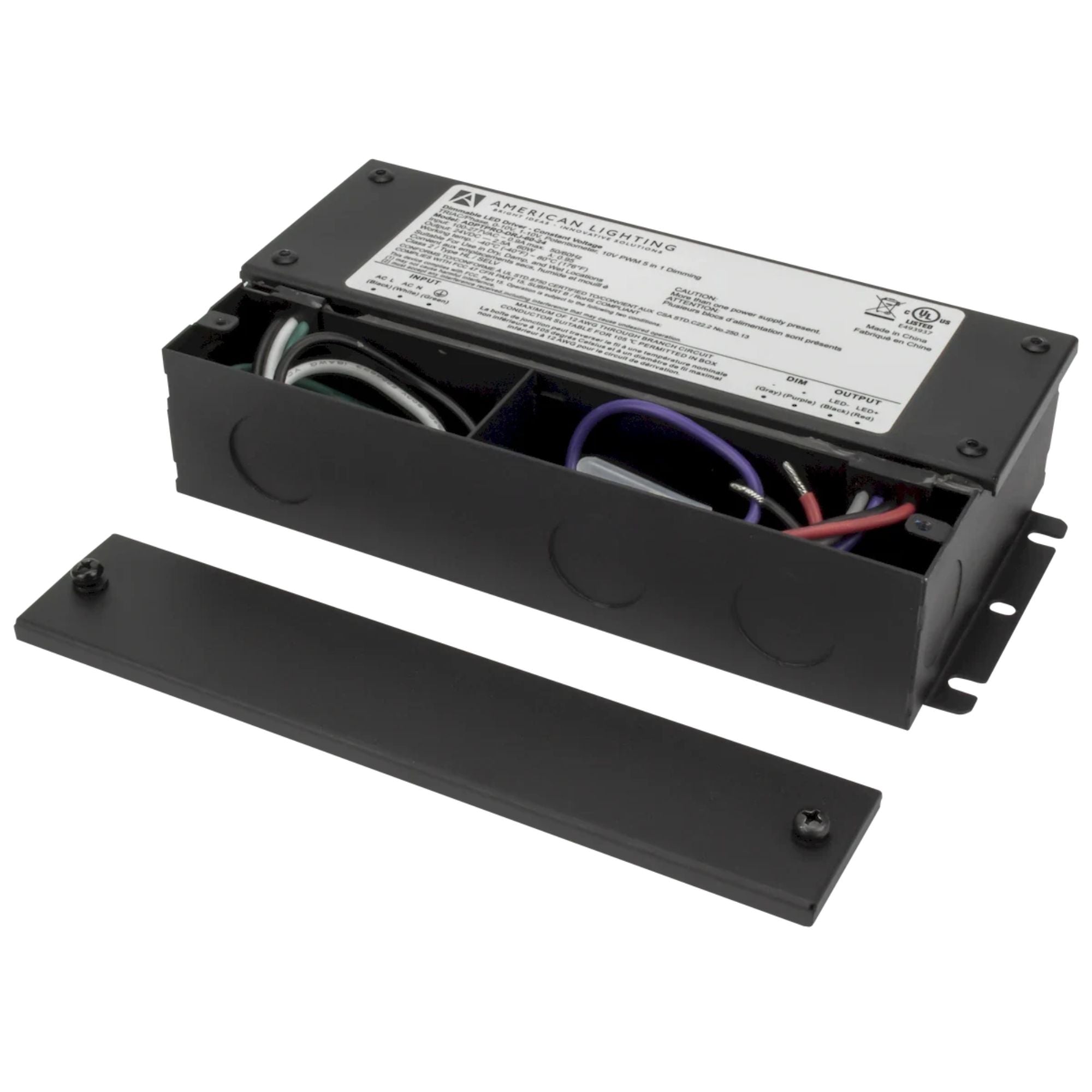 Adaptive Pro 60W 5-in-1 Dimmable 24V DC Power Supply - Class 2 LED Driver