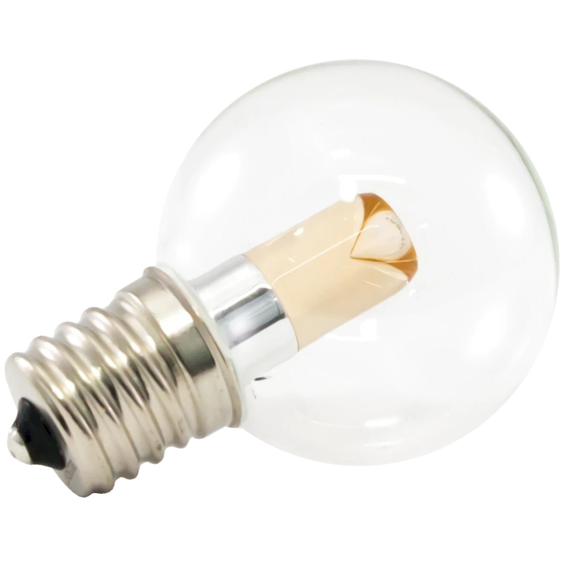 Pro Deco G40 LED Lamp, 1W, 2700K, E17 Intermediate Base, Box of 25 - Bees Lighting