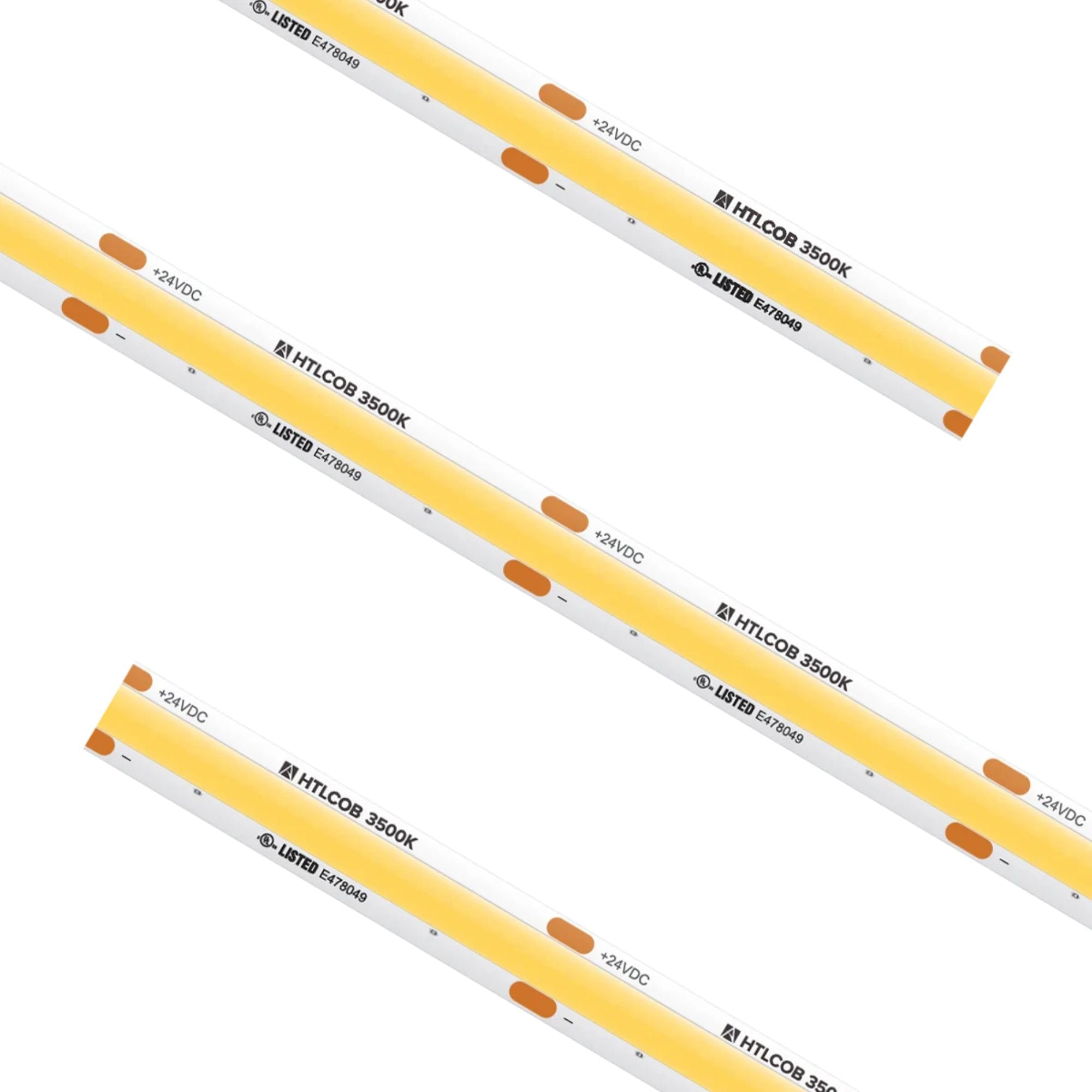 American Lighting Trulux, 16.4ft, COB Tape Light, IP54, 3500K, 413 Lumens/ft, 24V