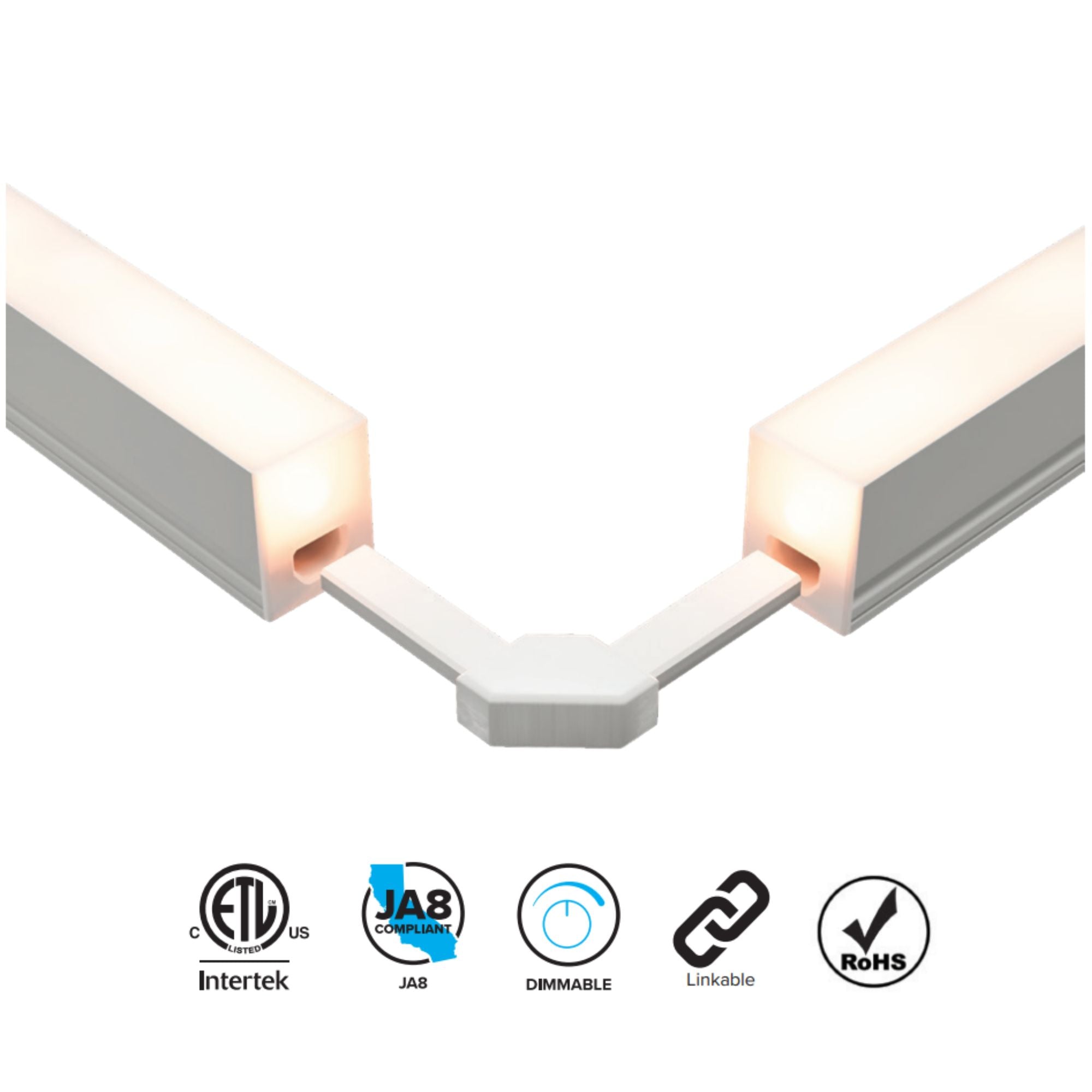 Microlink 120V LED Linear Strip Light, 6" 859 Lumens, 3000K | Cove & Undercabinet
