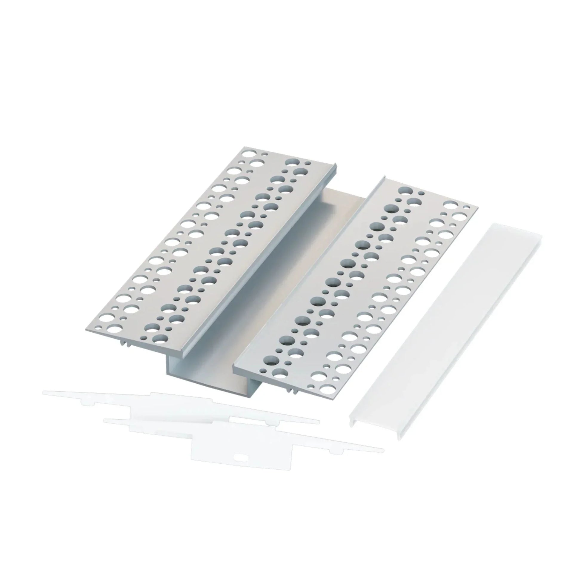 78" Mud-In Aluminum Channel Extrusion Bundle - Bees Lighting