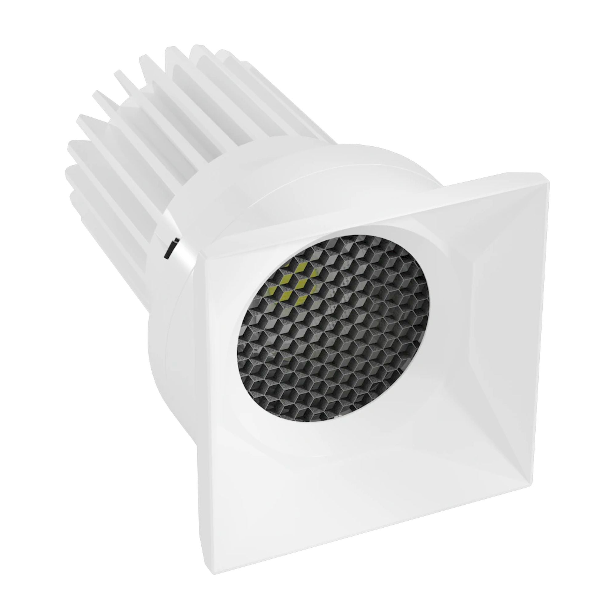 Rhyme 3" Square Trimless LED Downlight, 15W, 1520 Lm, 5-CCT, White