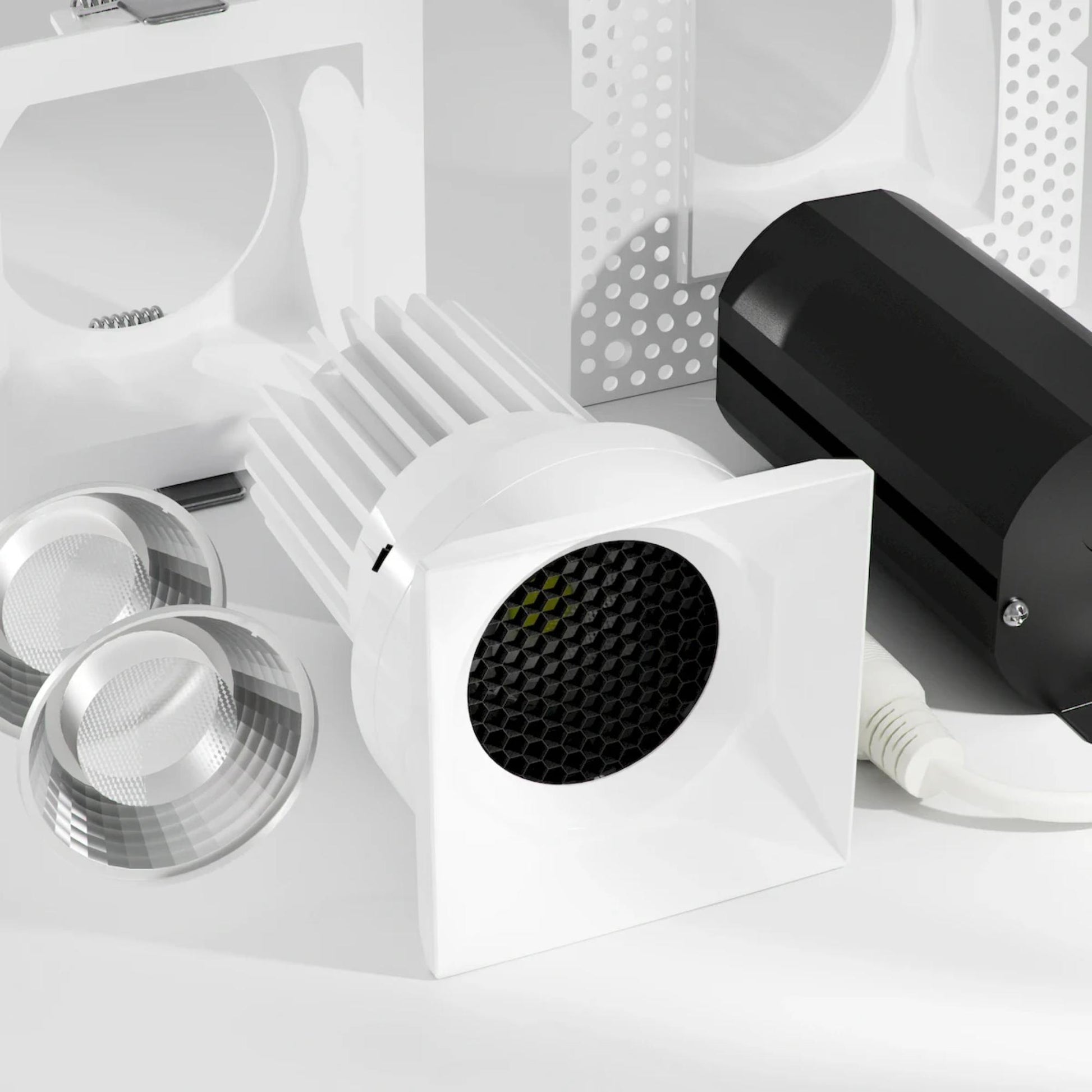 Rhyme 3" Deep Baffle Trimless LED Downlight - Bees Lighting